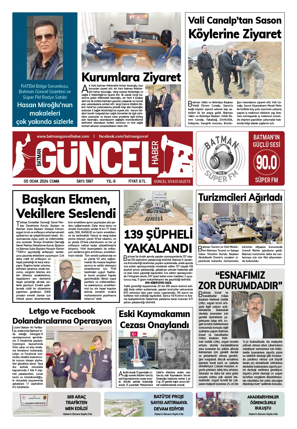 BATMAN GÜNCEL GAZETESİ