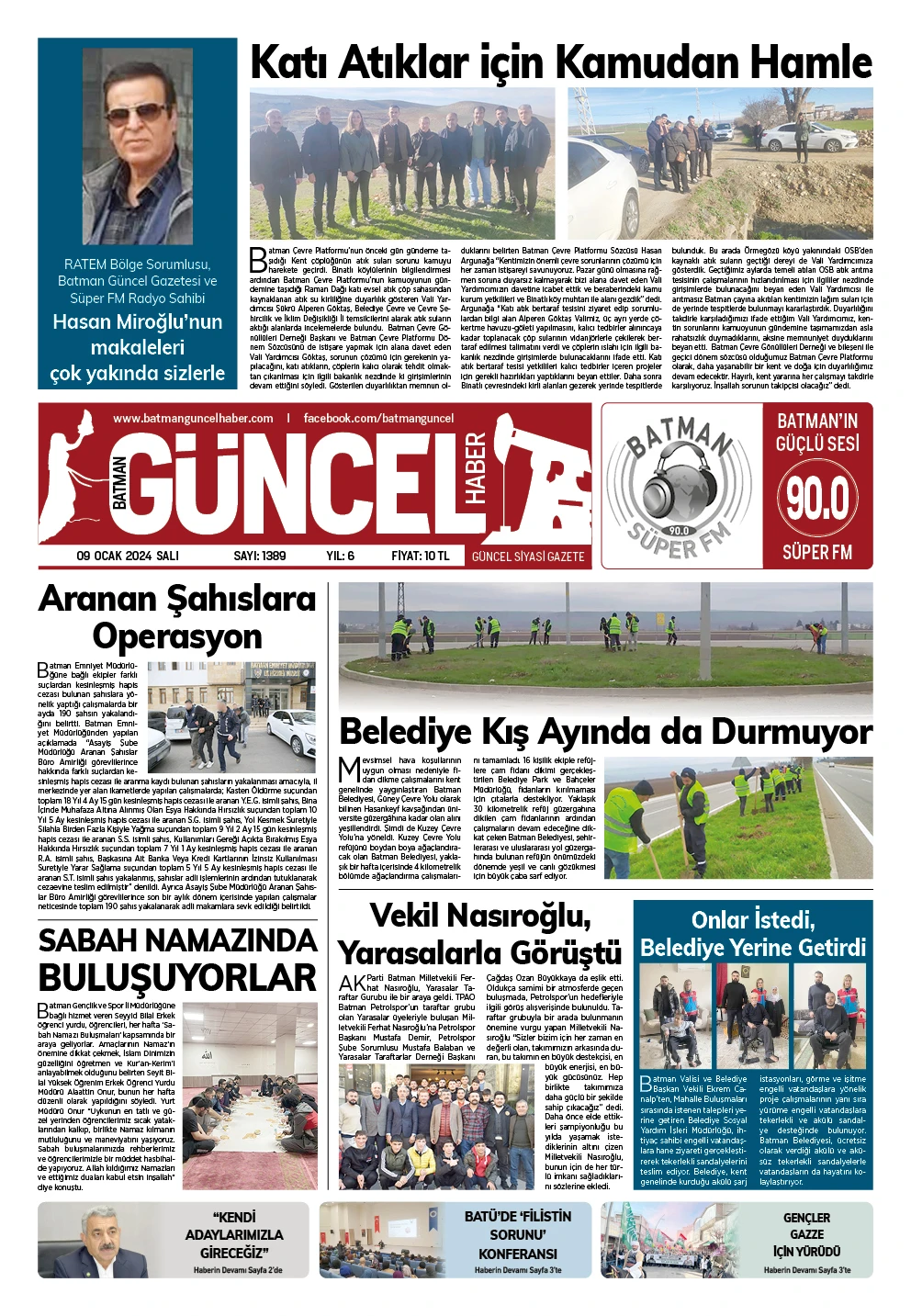 BATMAN GÜNCEL GAZETESİ