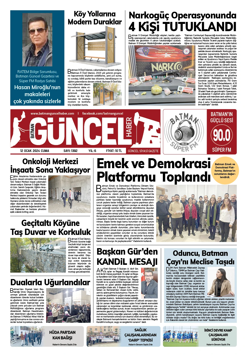 BATMAN GÜNCEL GAZETESİ