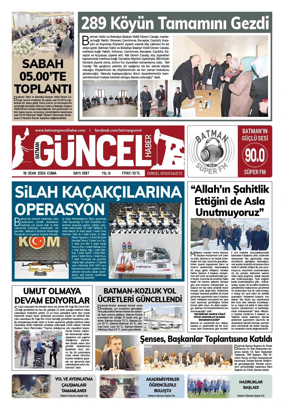 BATMAN GÜNCEL GAZETESİ