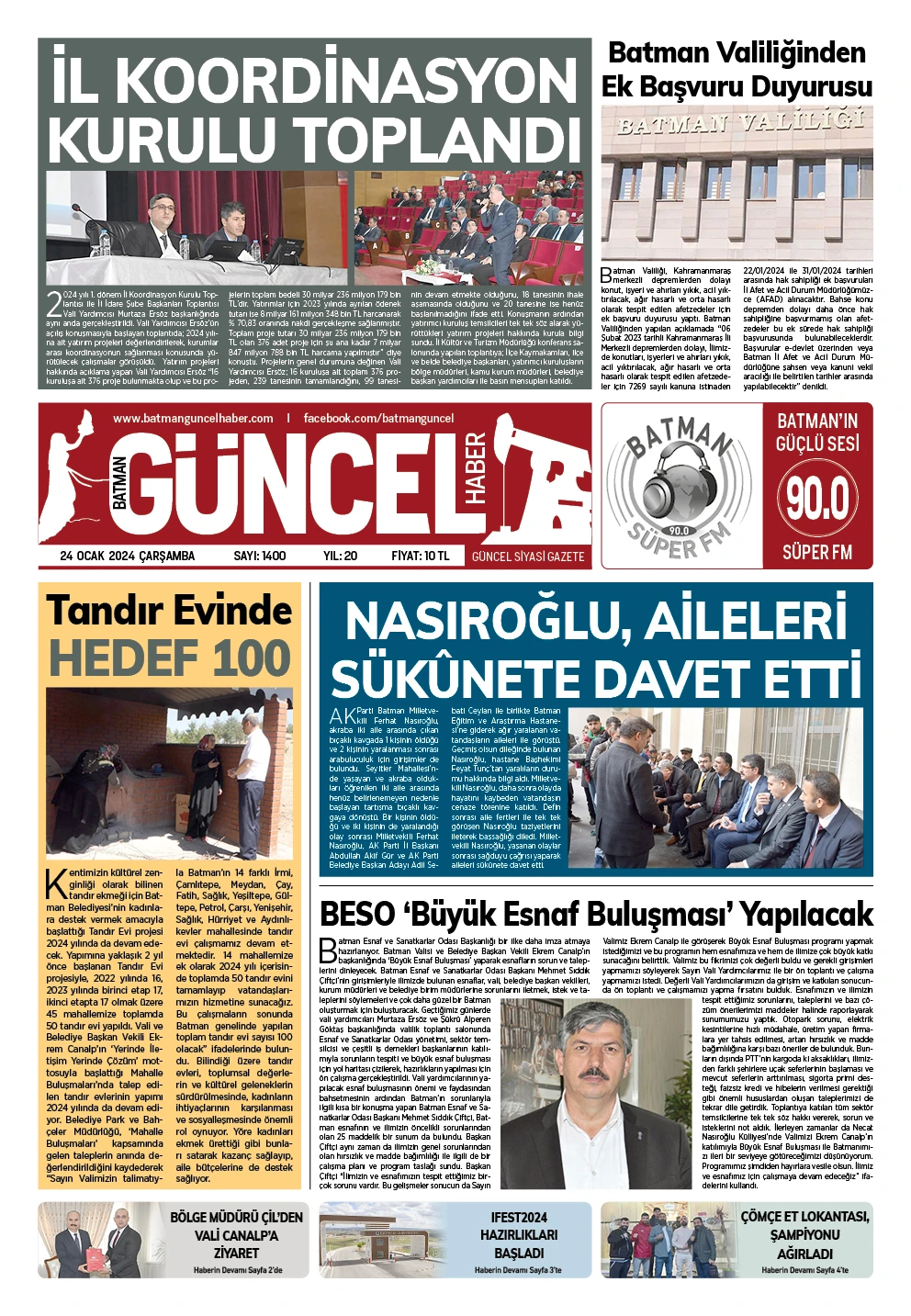 BATMAN GÜNCEL GAZETESİ