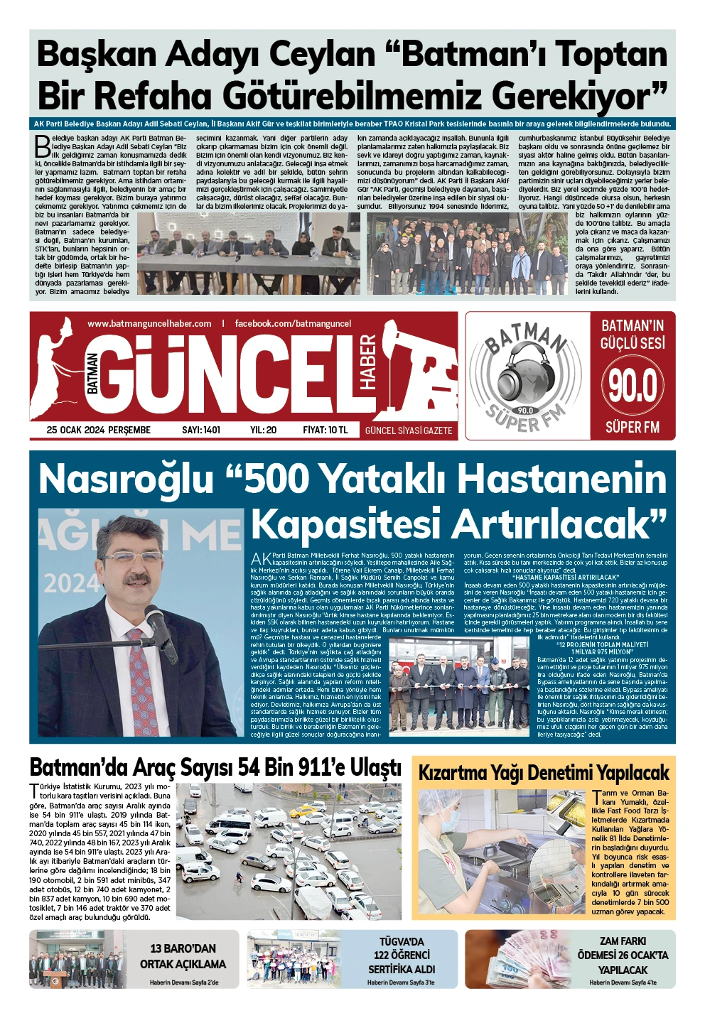 BATMAN GÜNCEL GAZETESİ