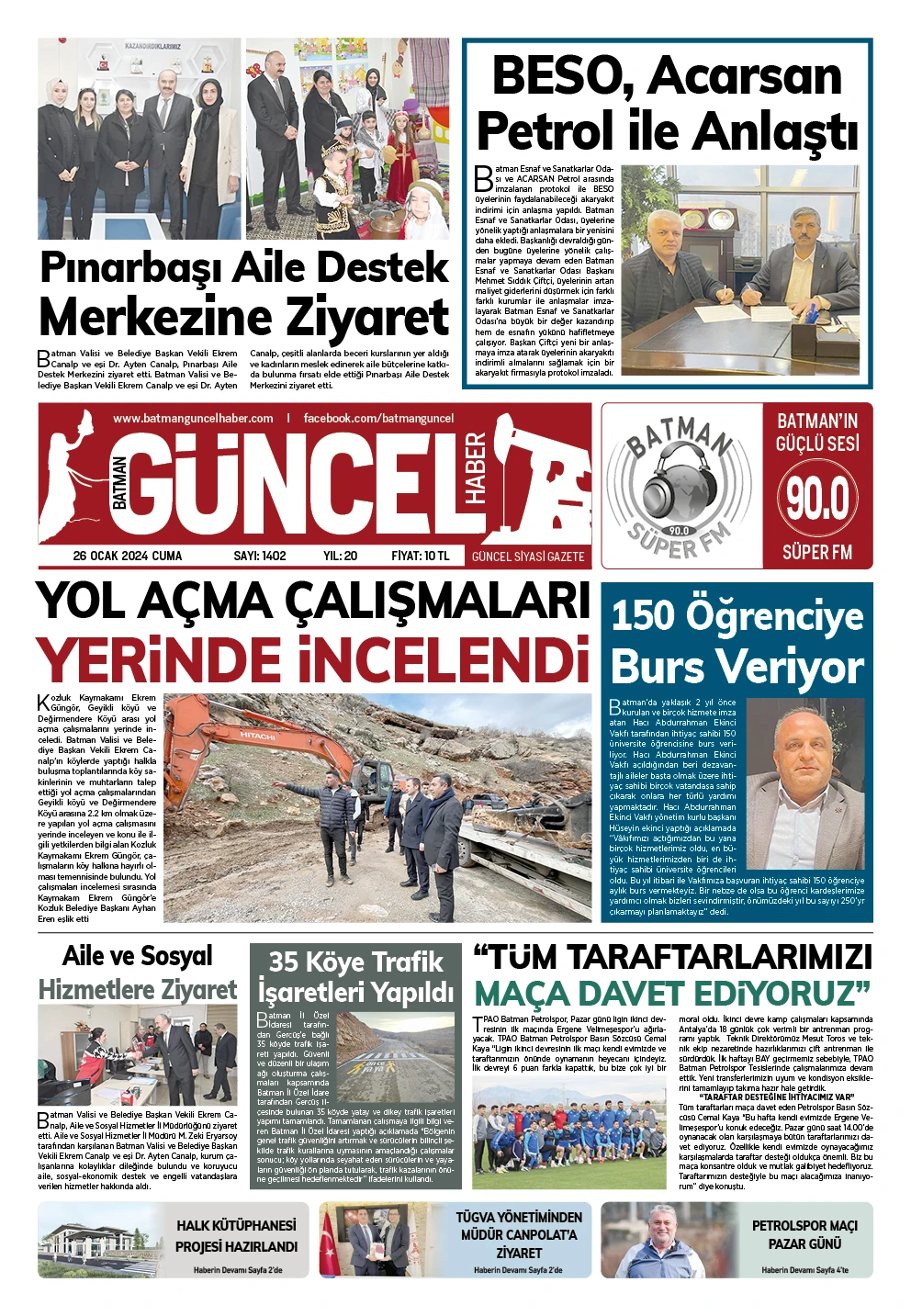 BATMAN GÜNCEL GAZETESİ