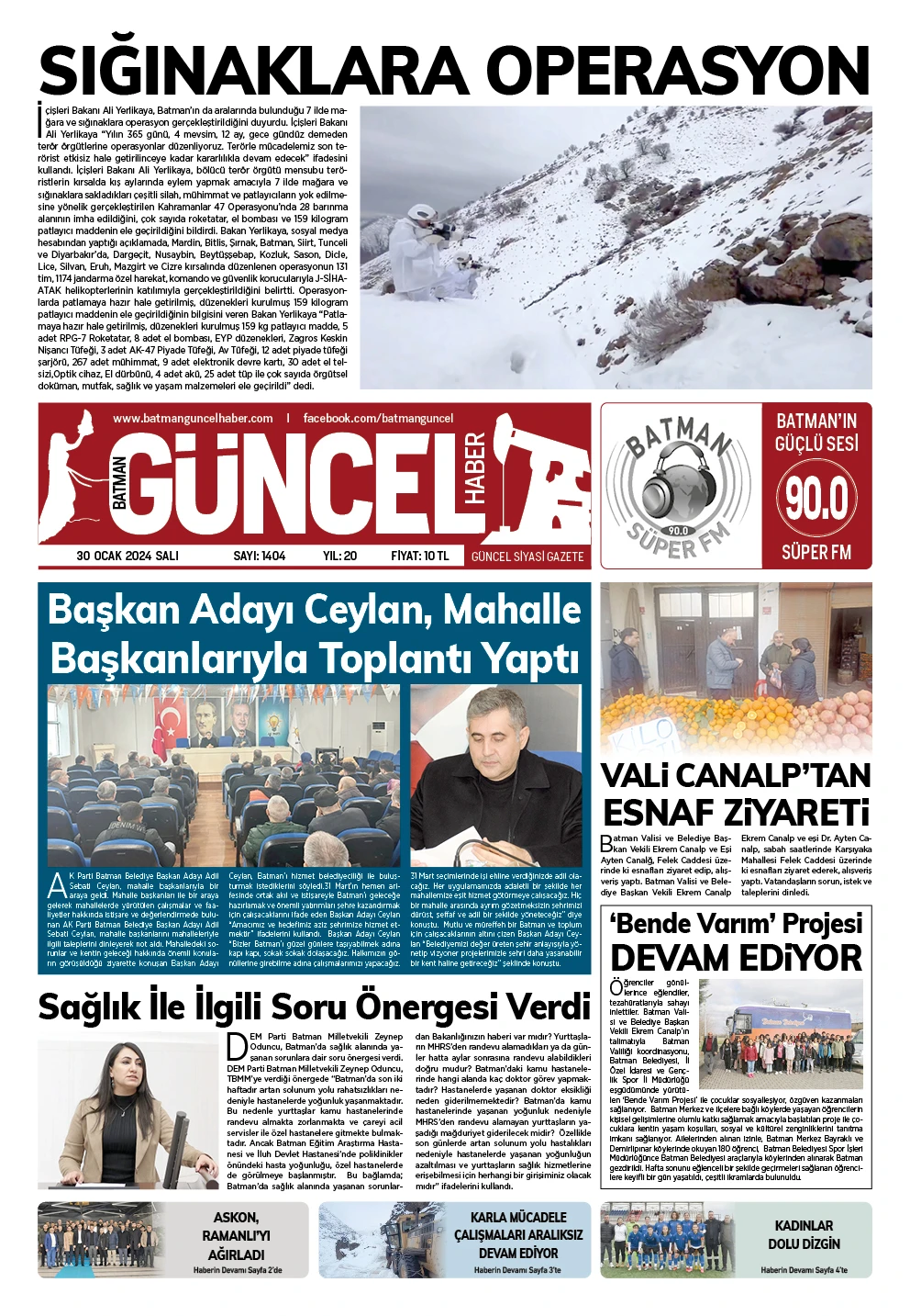 BATMAN GÜNCEL GAZETESİ