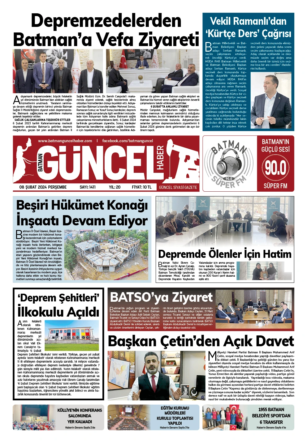 BATMAN GÜNCEL GAZETESİ
