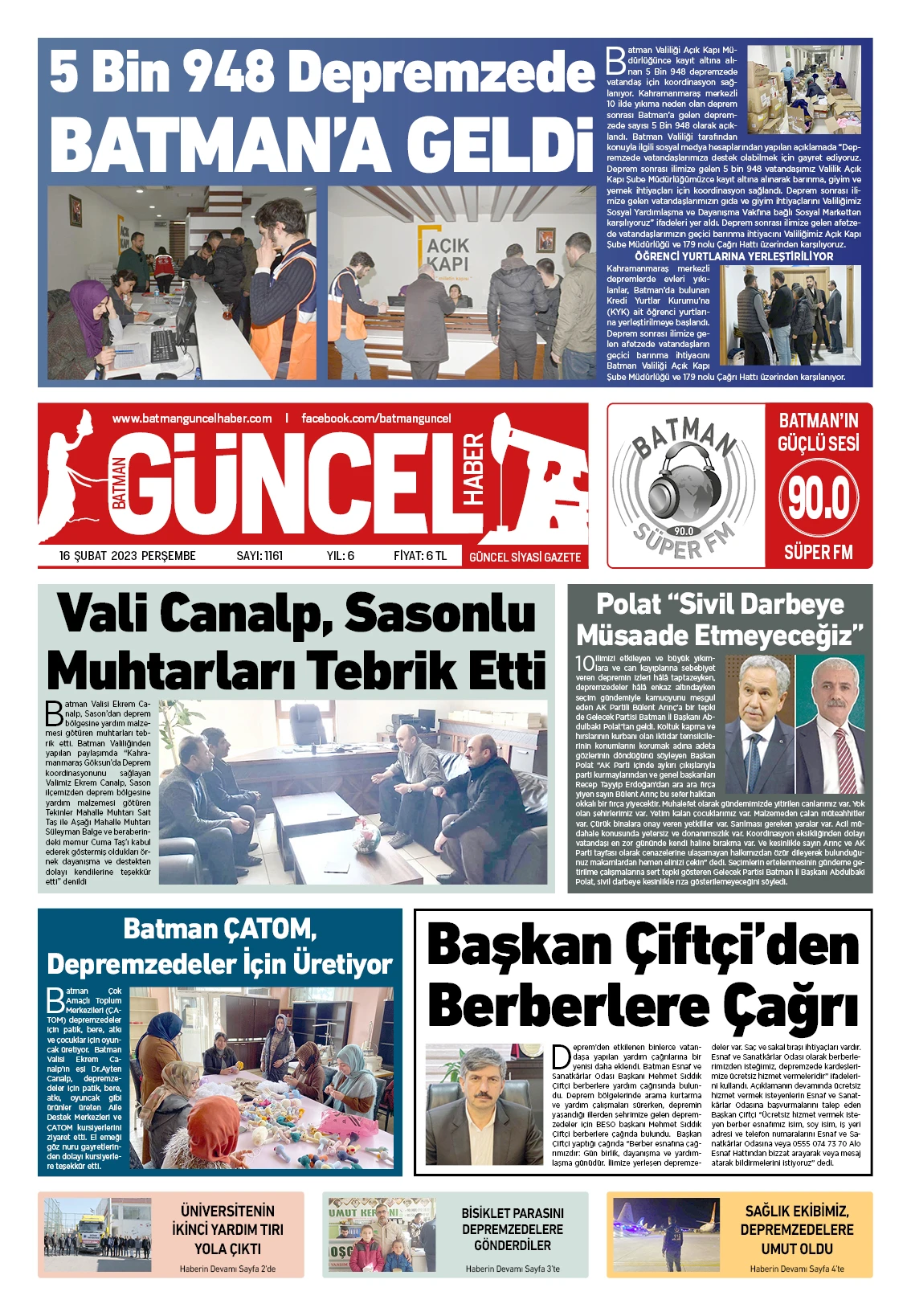 BATMAN GÜNCEL GAZETESİ