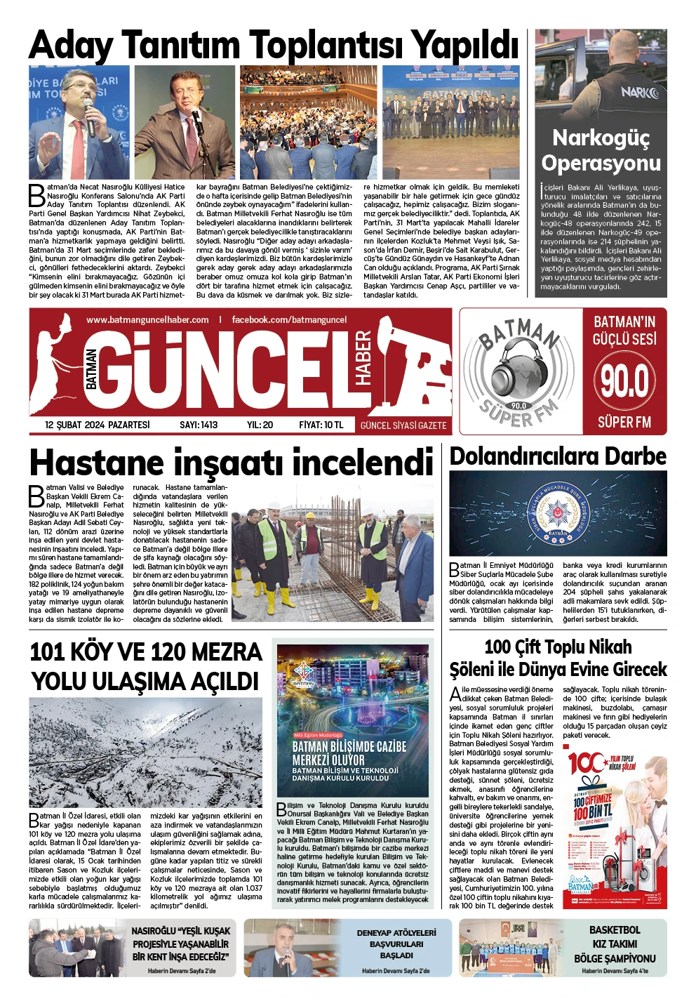 BATMAN GÜNCEL GAZETESİ