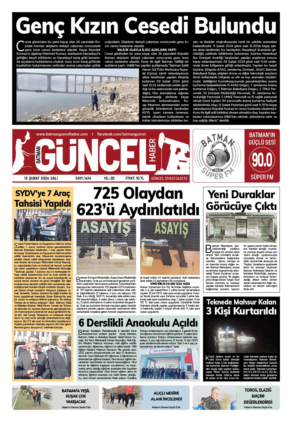 BATMAN GÜNCEL GAZETESİ