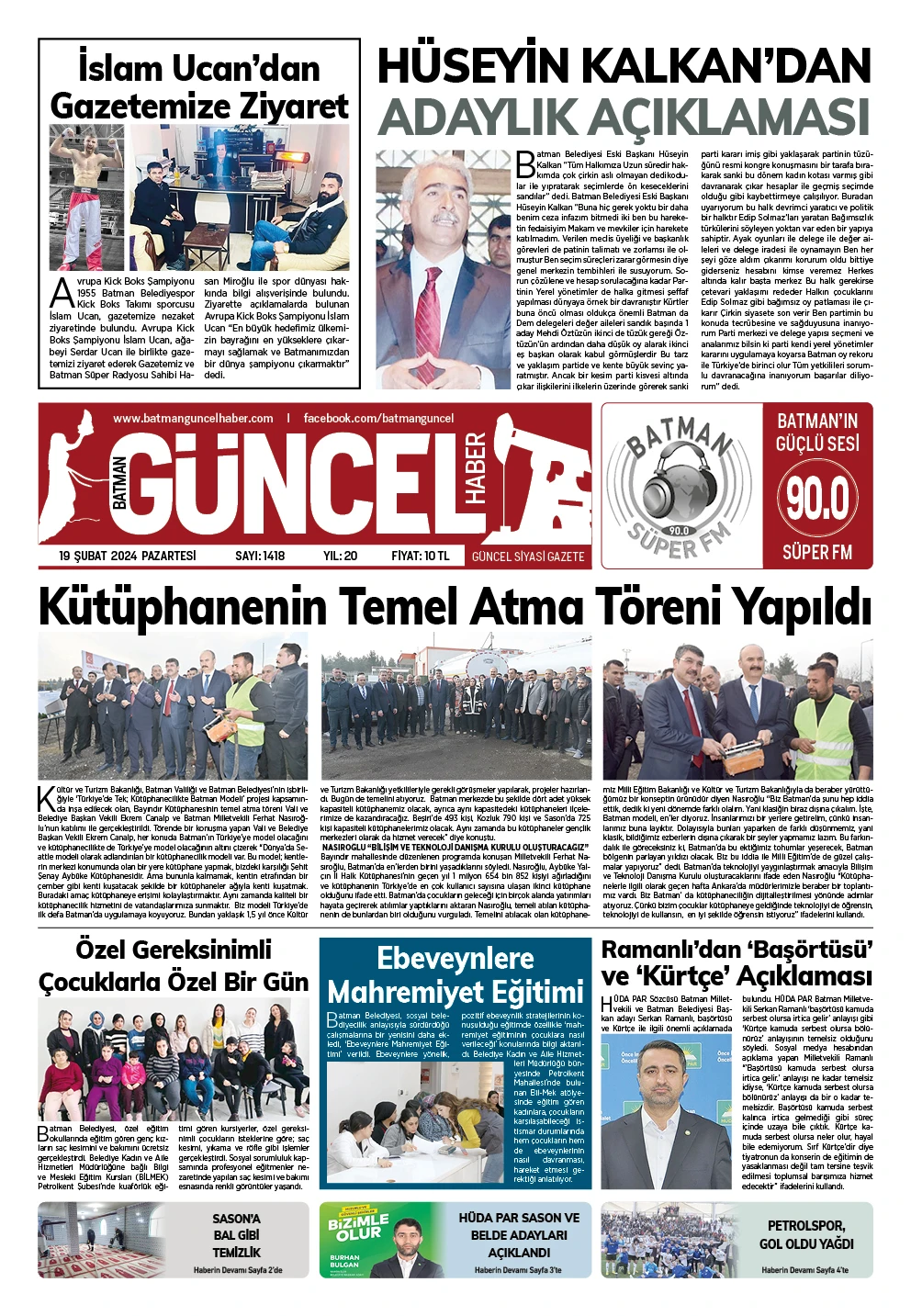 BATMAN GÜNCEL GAZETESİ