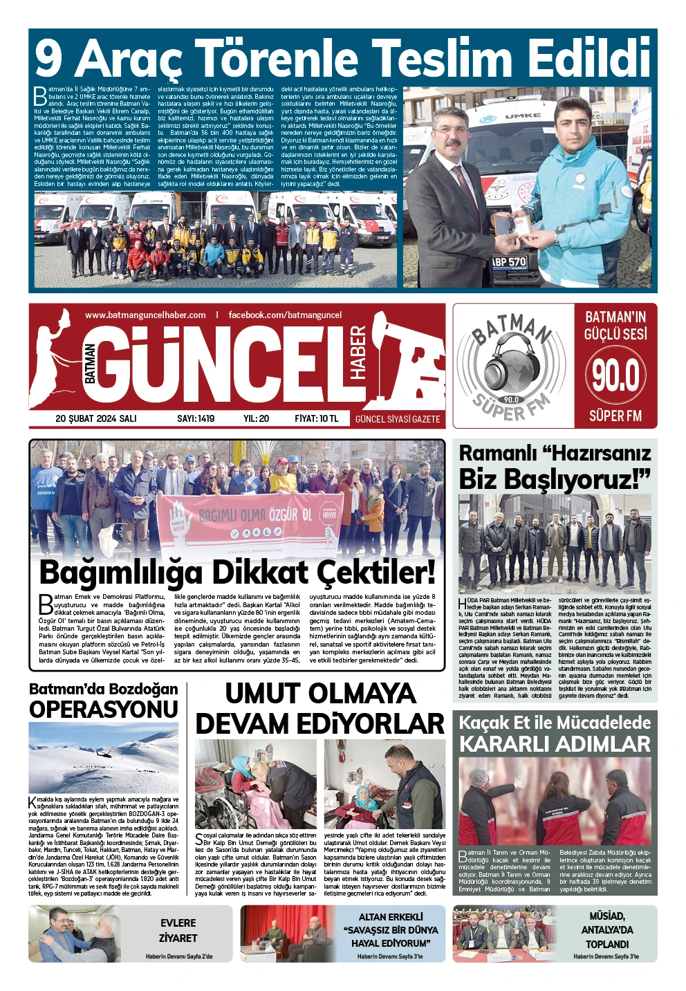 BATMAN GÜNCEL GAZETESİ