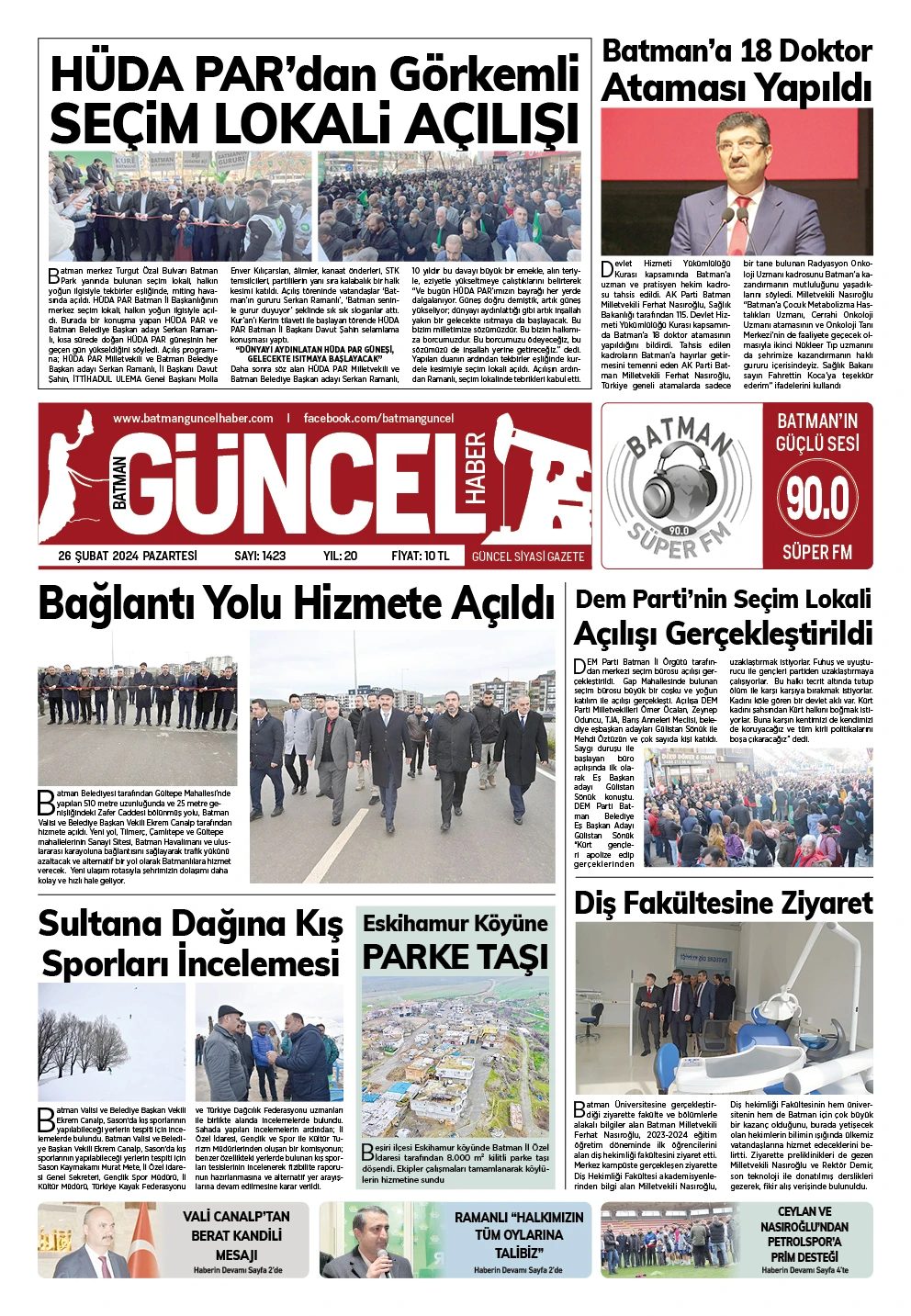 BATMAN GÜNCEL GAZETESİ
