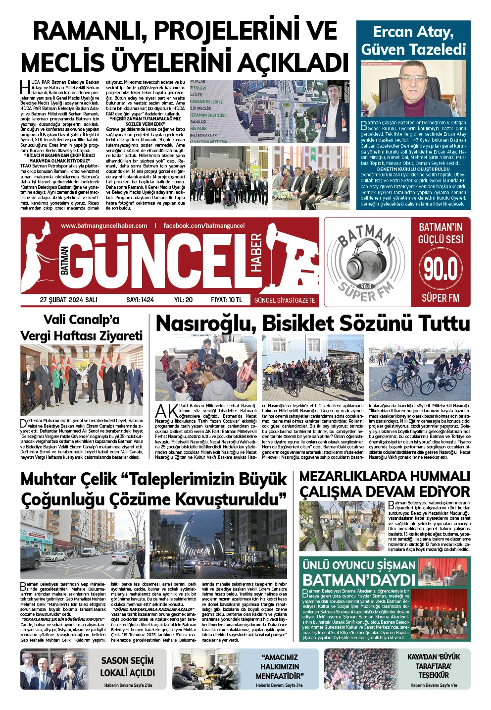 BATMAN GÜNCEL GAZETESİ