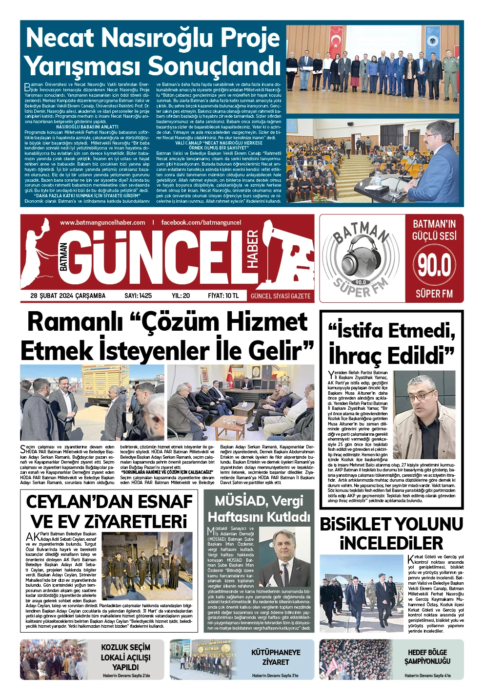 BATMAN GÜNCEL GAZETESİ