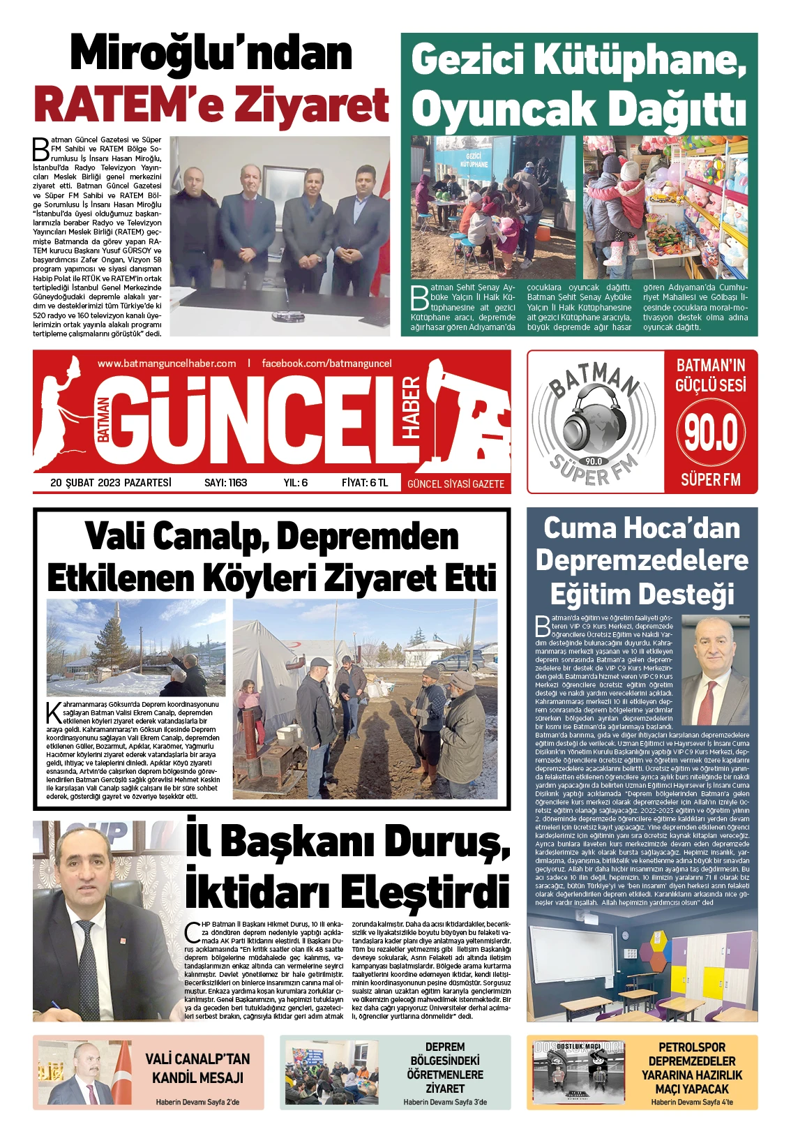BATMAN GÜNCEL GAZETESİ
