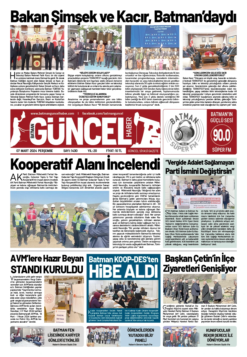 BATMAN GÜNCEL GAZETESİ