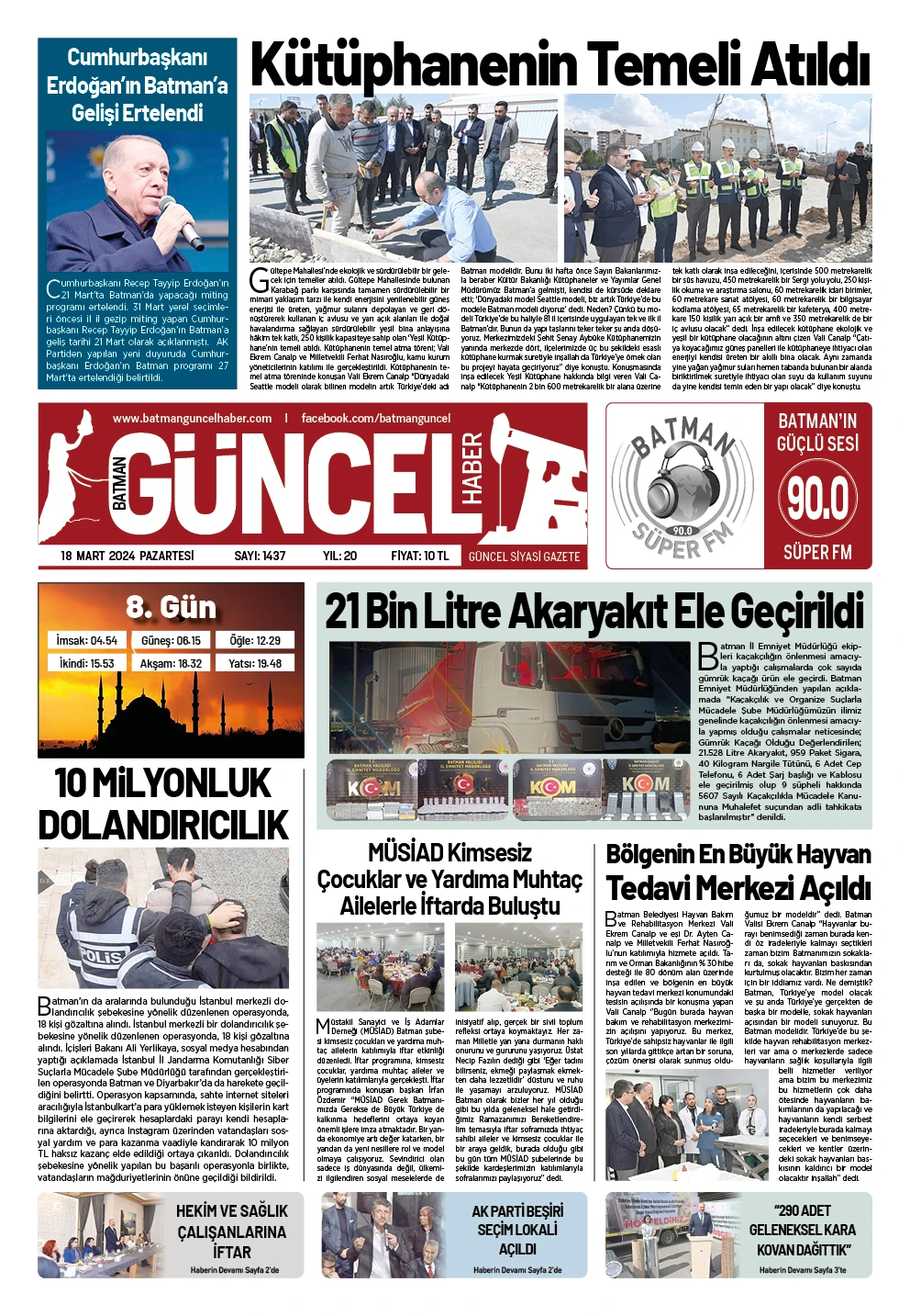 BATMAN GÜNCEL GAZETESİ
