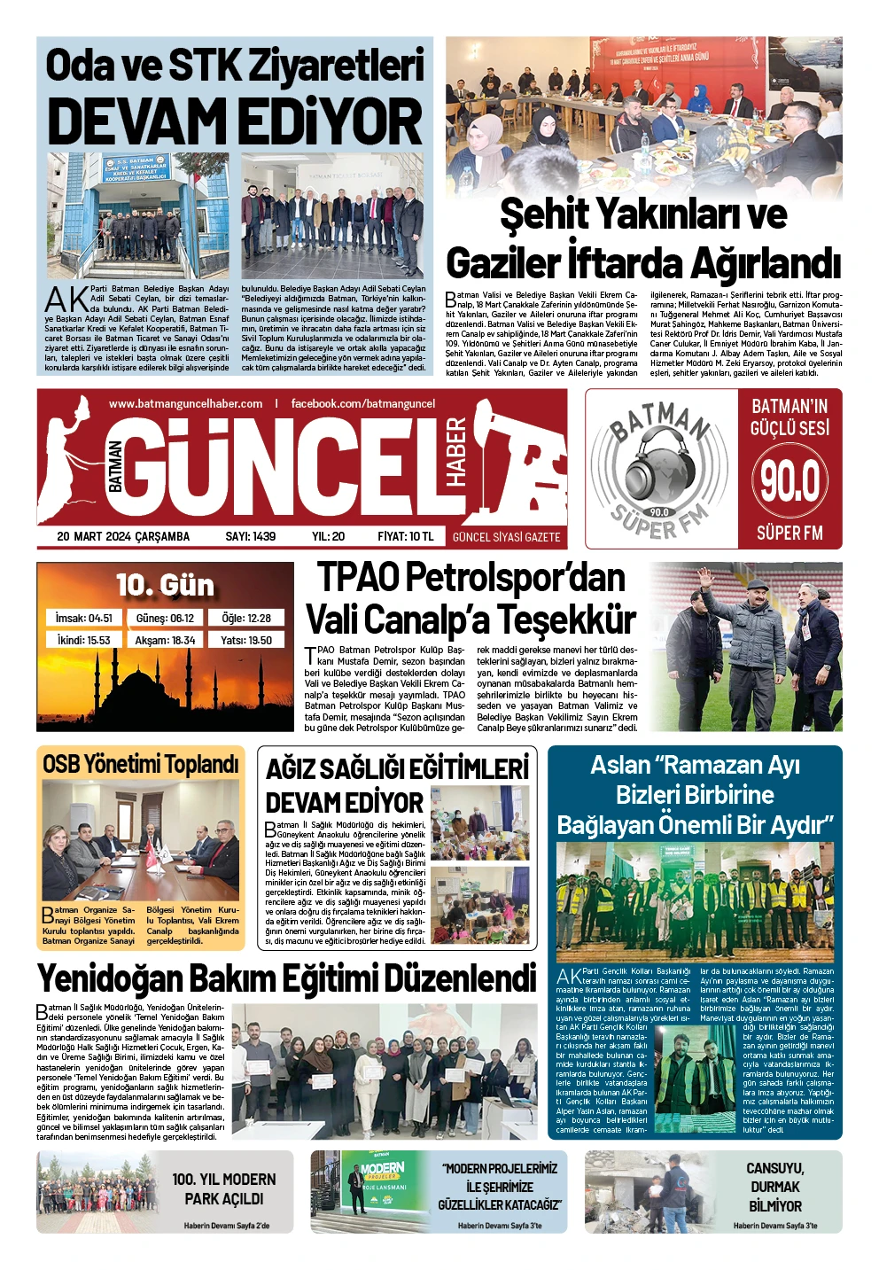 BATMAN GÜNCEL GAZETESİ