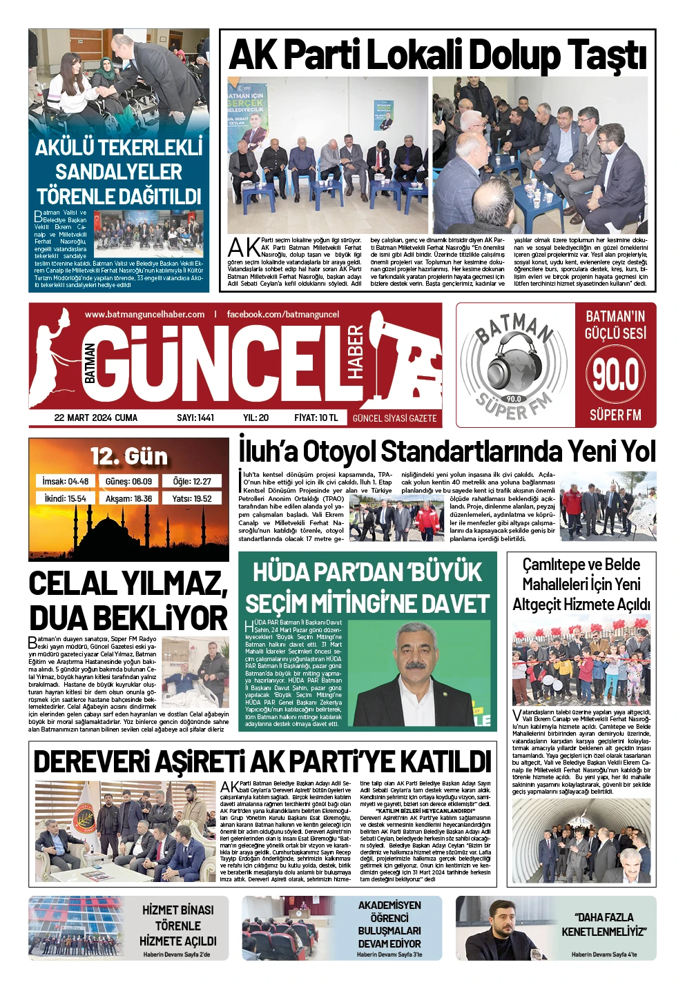BATMAN GÜNCEL GAZETESİ