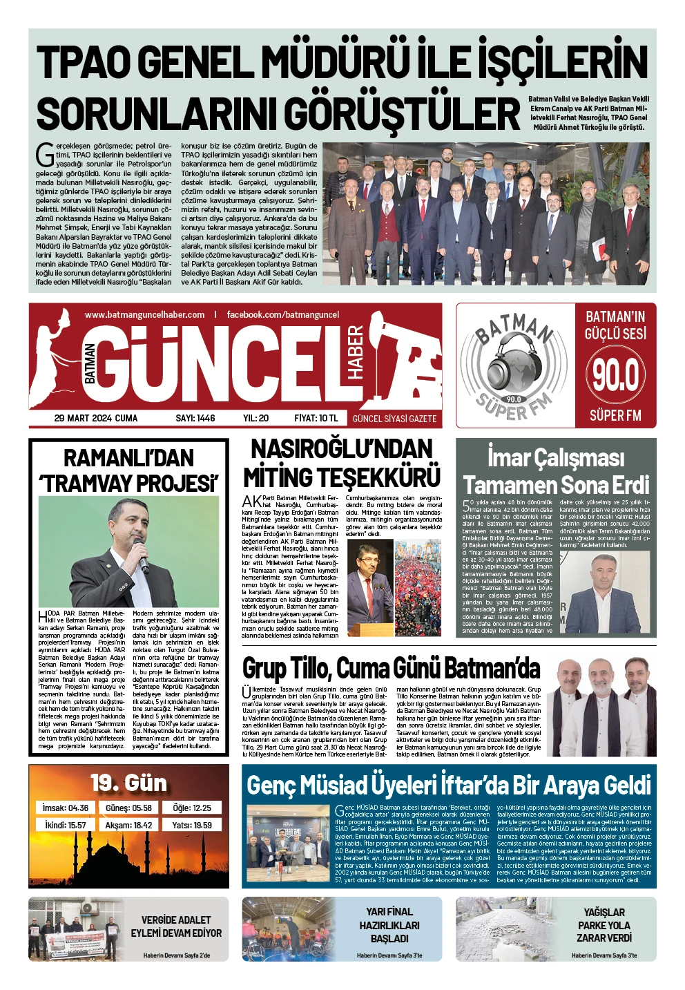 BATMAN GÜNCEL GAZETESİ