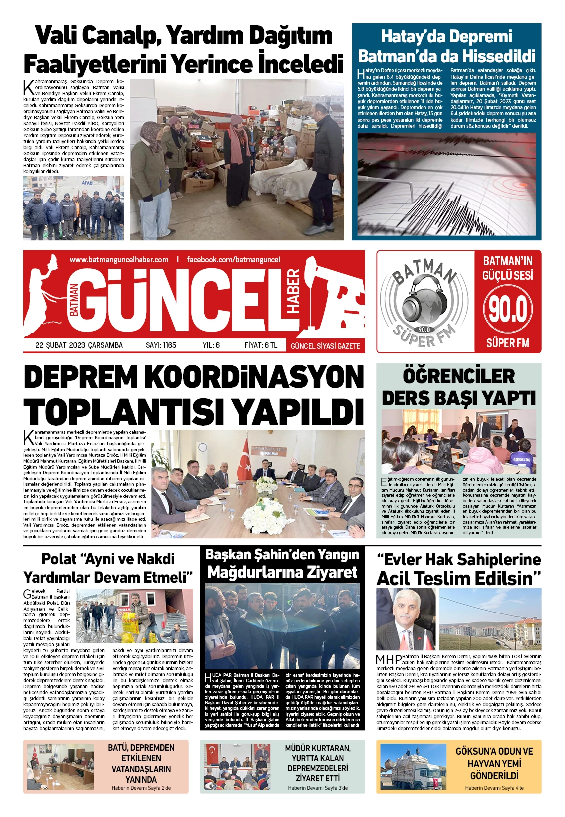 BATMAN GÜNCEL GAZETESİ