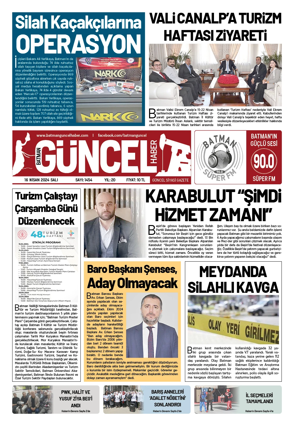 BATMAN GÜNCEL GAZETESİ