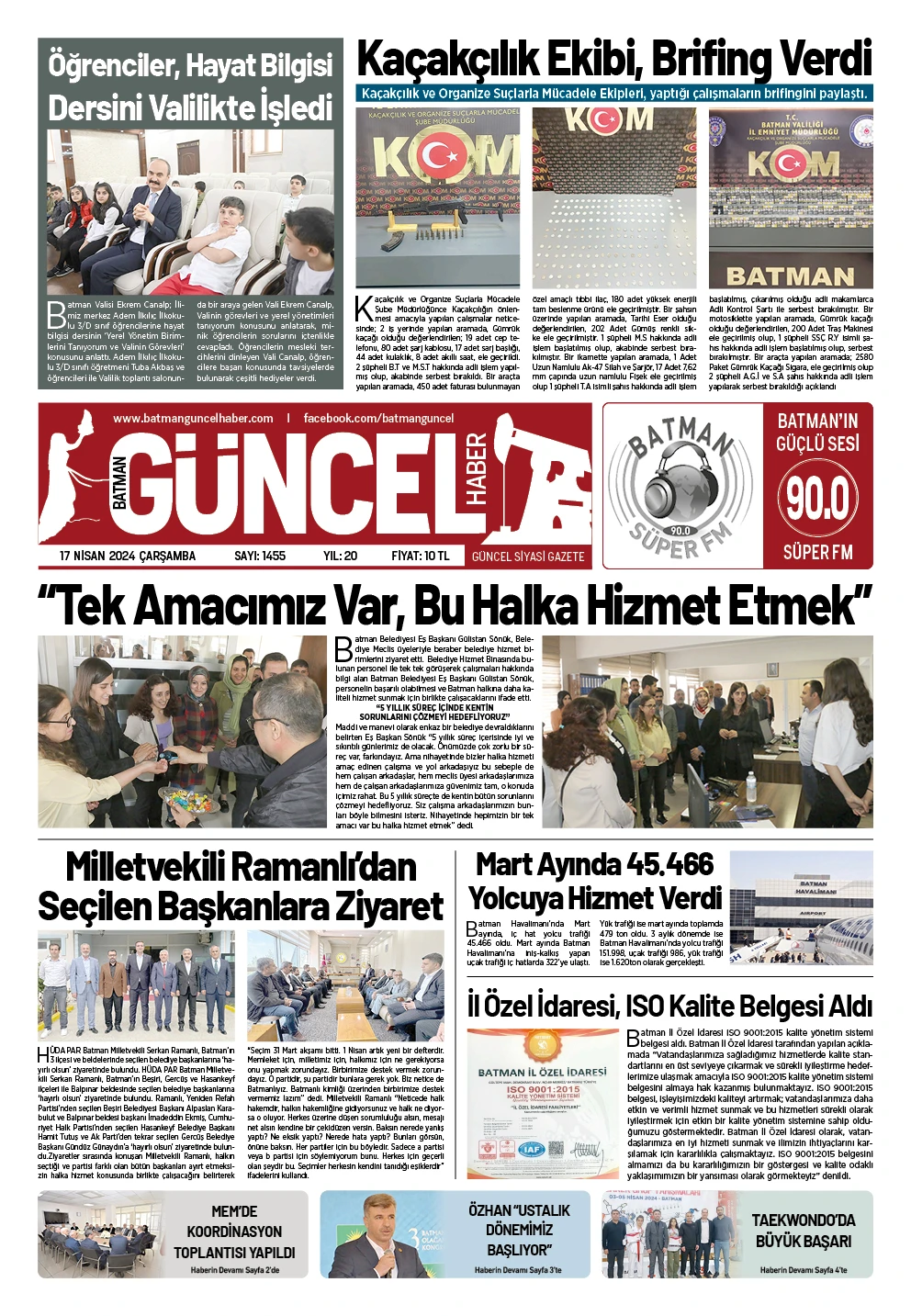 BATMAN GÜNCEL GAZETESİ