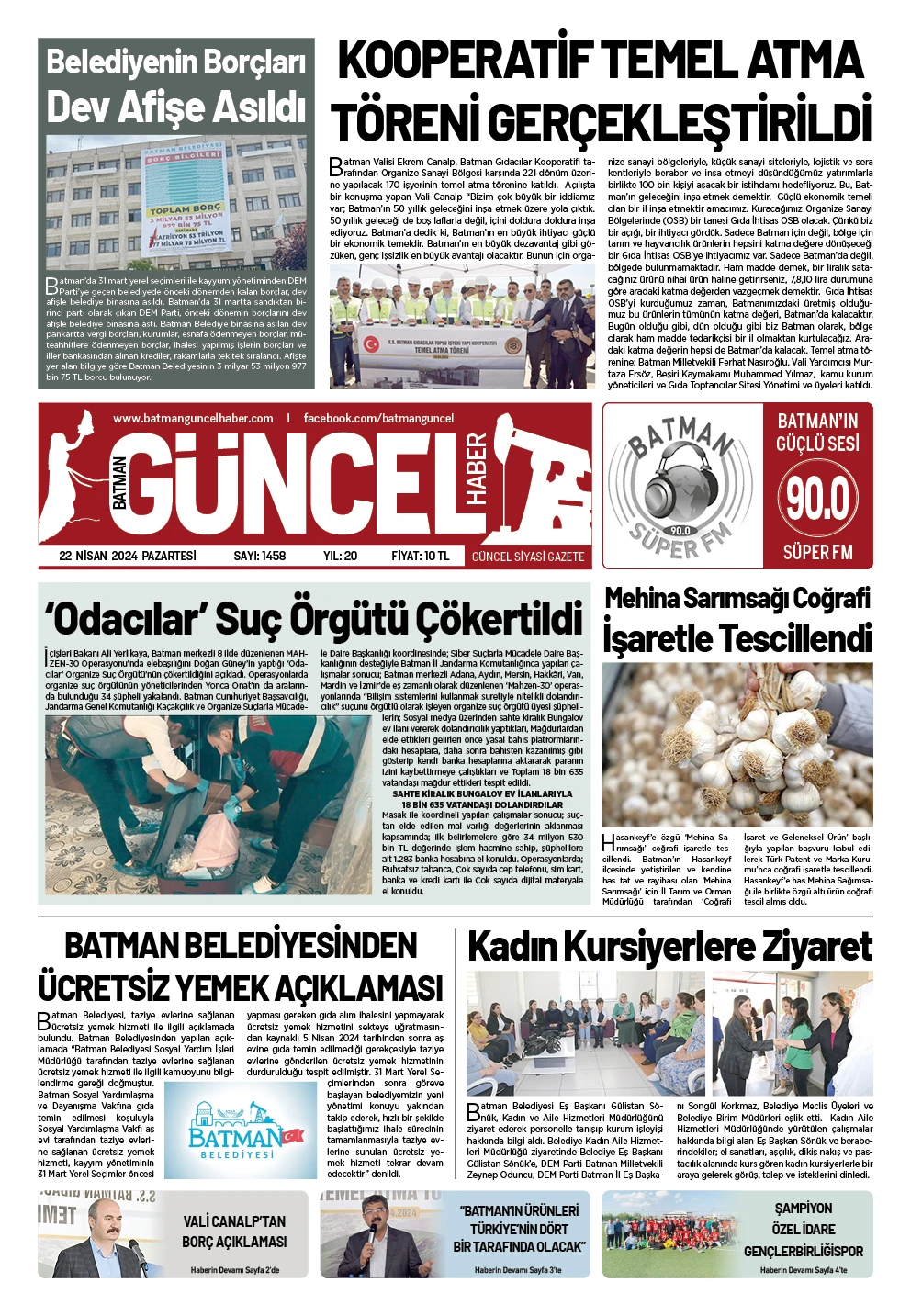 BATMAN GÜNCEL GAZETESİ