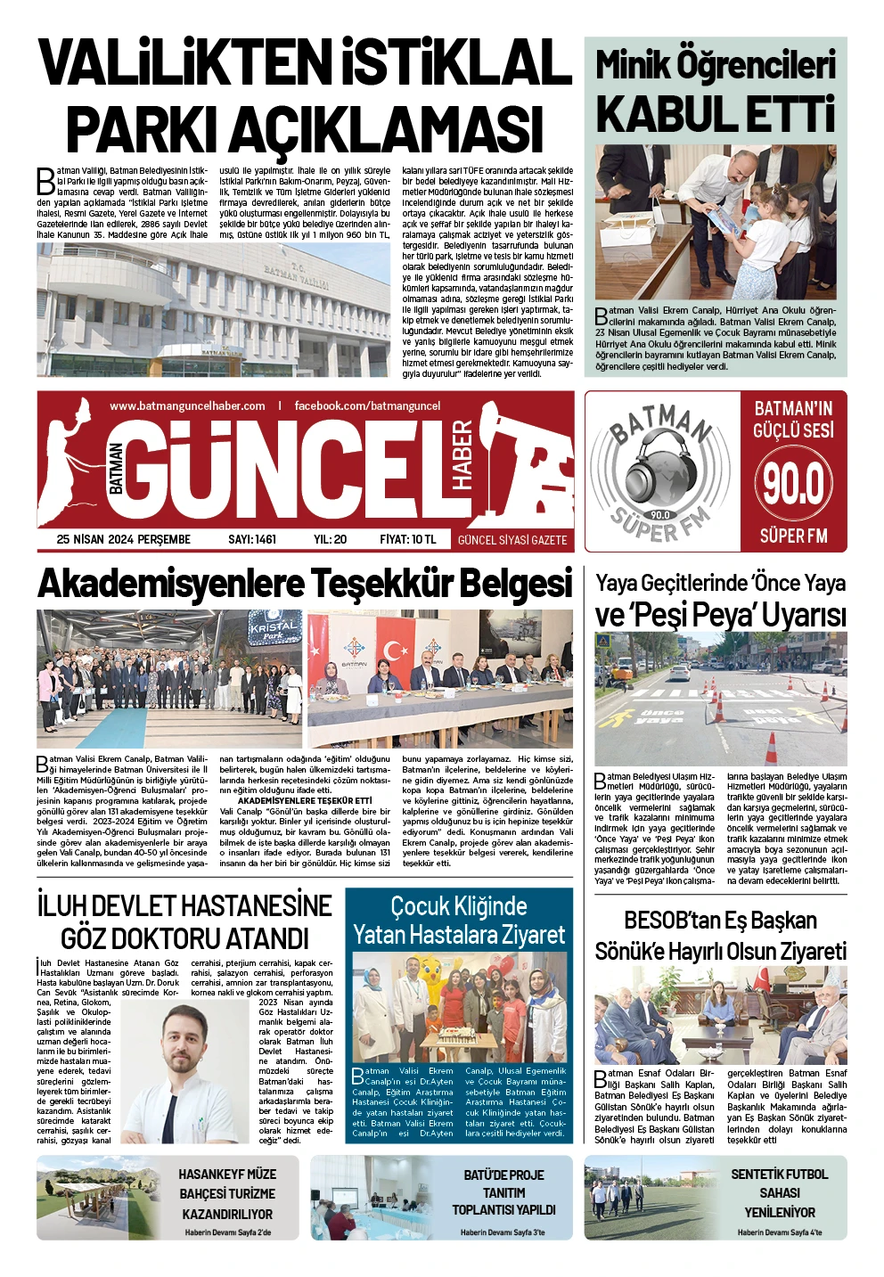 BATMAN GÜNCEL GAZETESİ