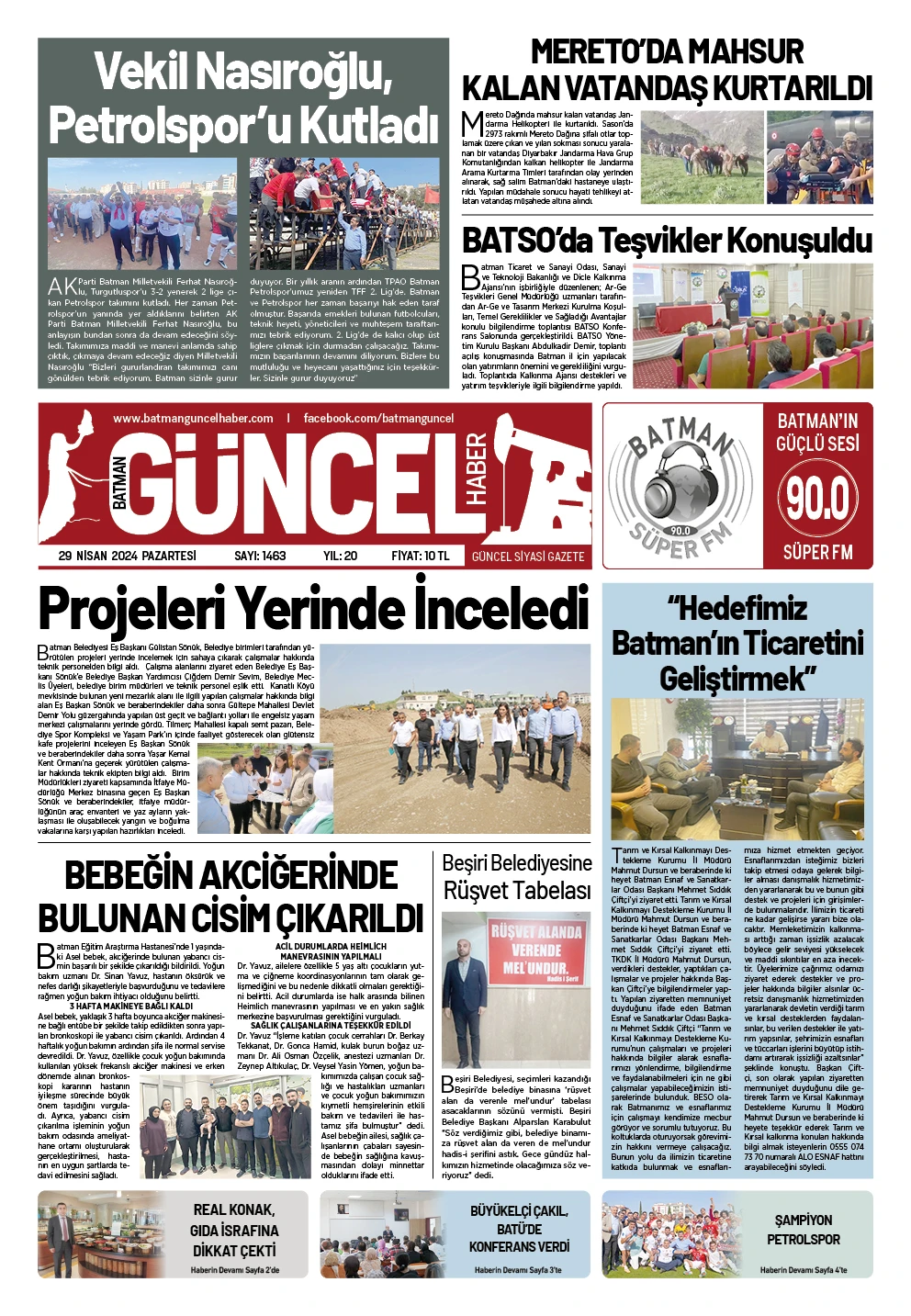 BATMAN GÜNCEL GAZETESİ