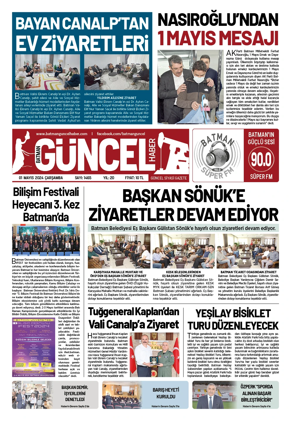 BATMAN GÜNCEL GAZETESİ