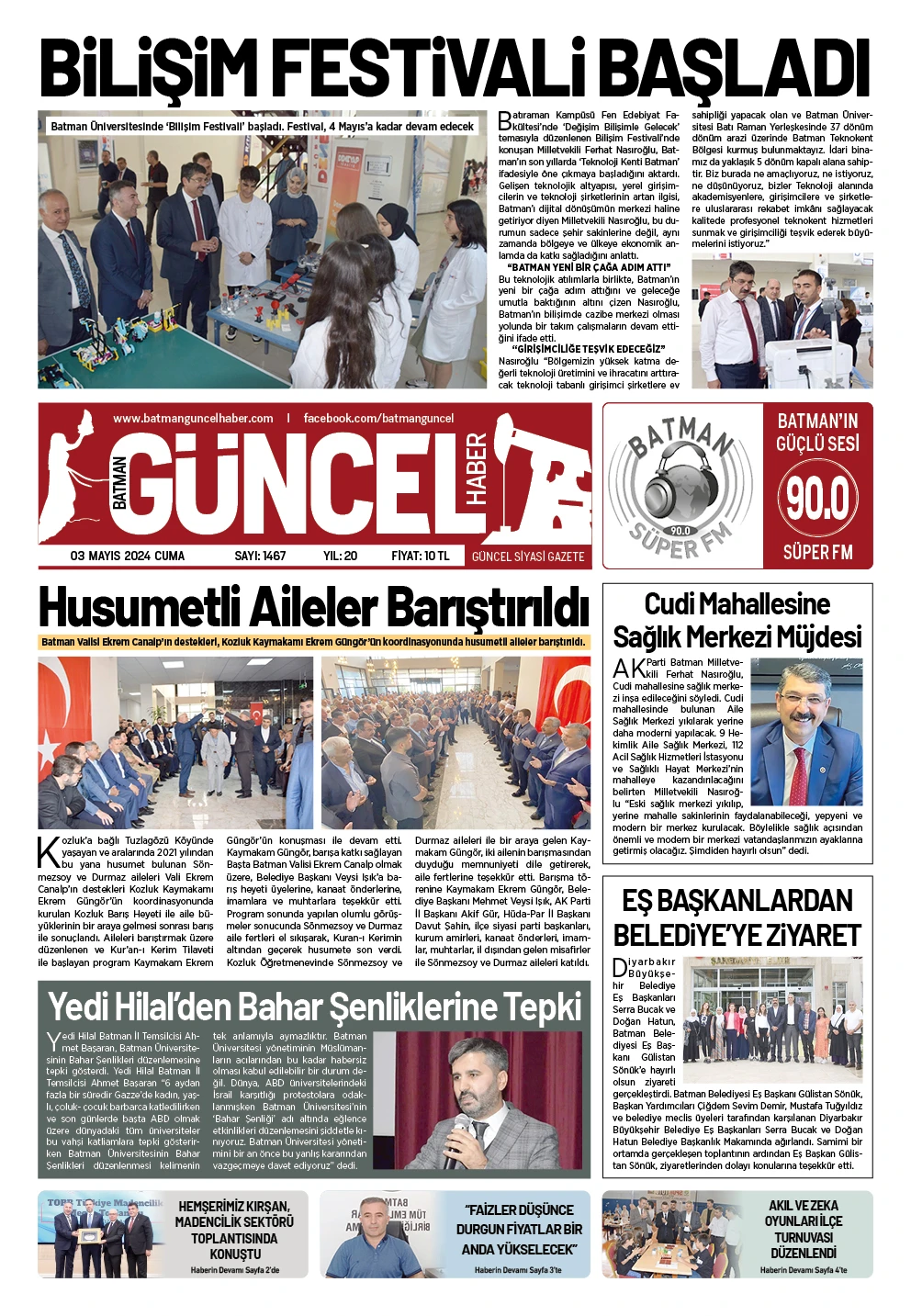 BATMAN GÜNCEL GAZETESİ