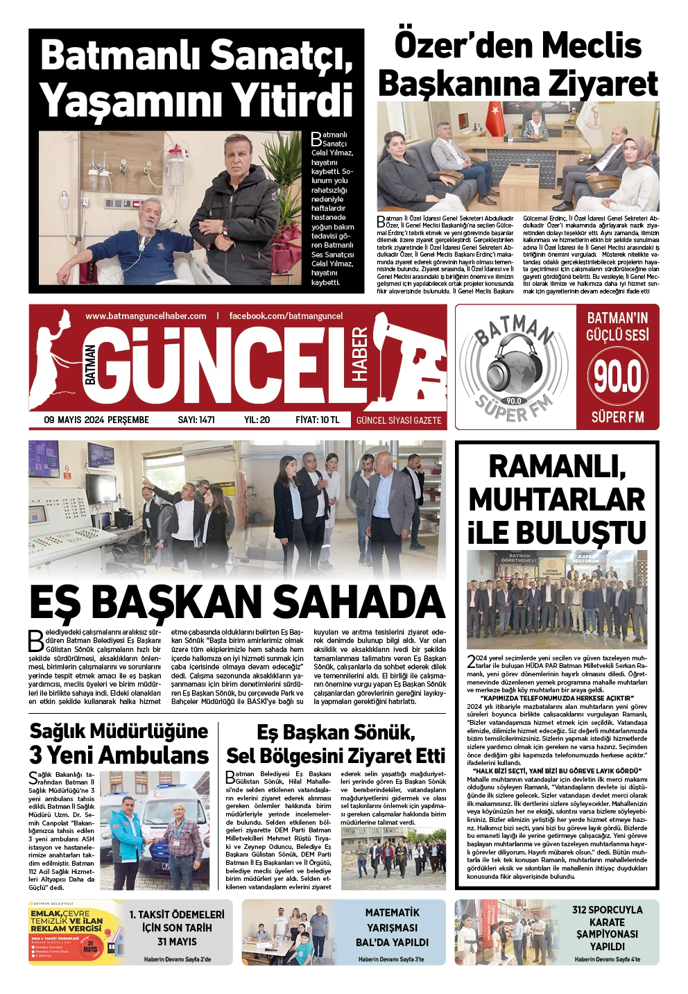 BATMAN GÜNCEL GAZETESİ