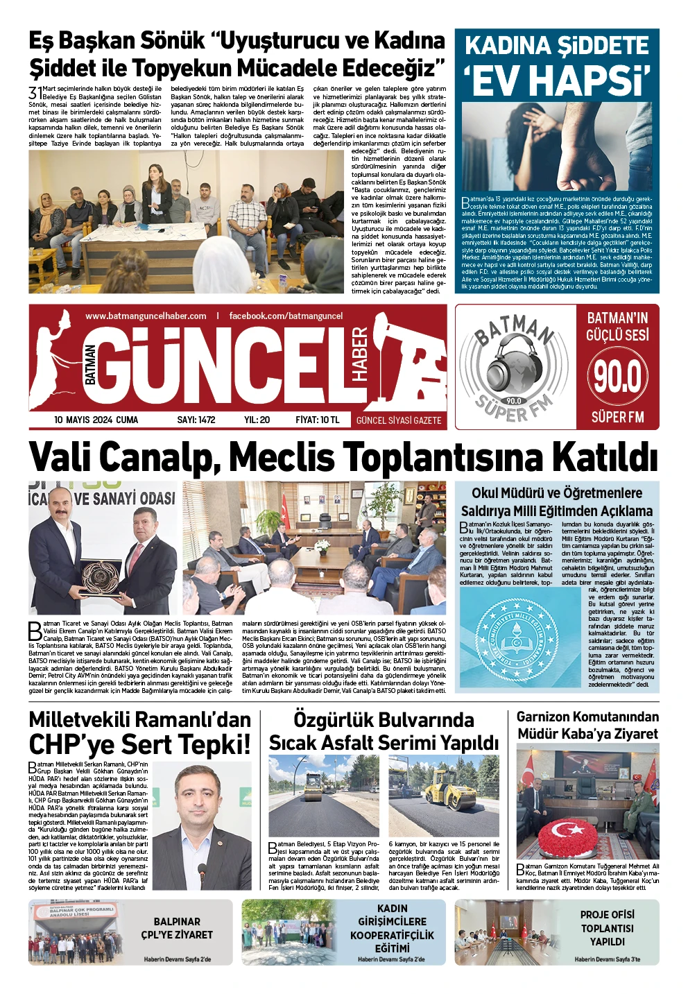 BATMAN GÜNCEL GAZETESİ