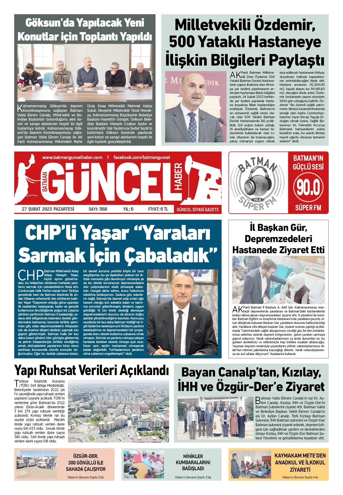 BATMAN GÜNCEL GAZETESİ