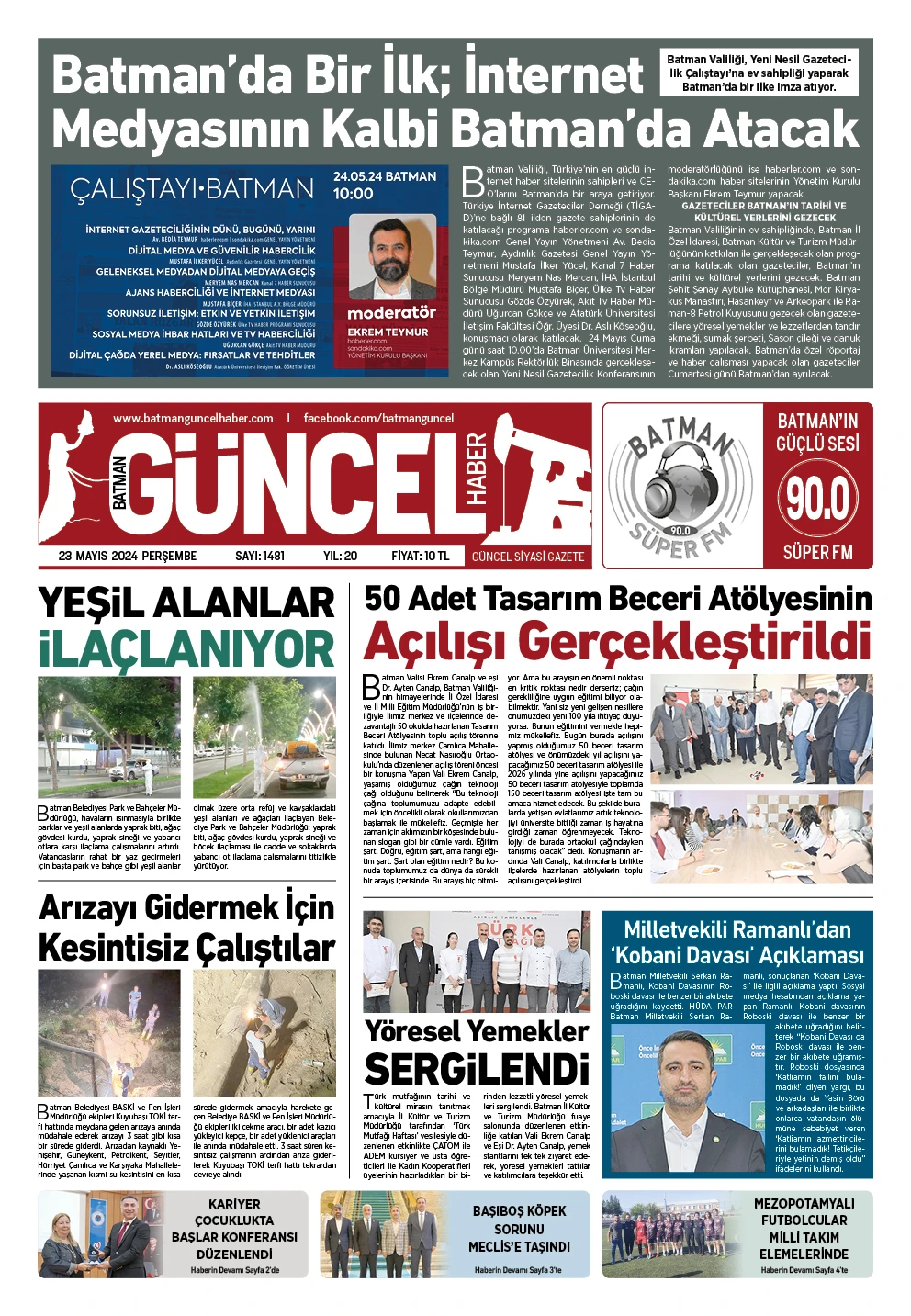 BATMAN GÜNCEL GAZETESİ