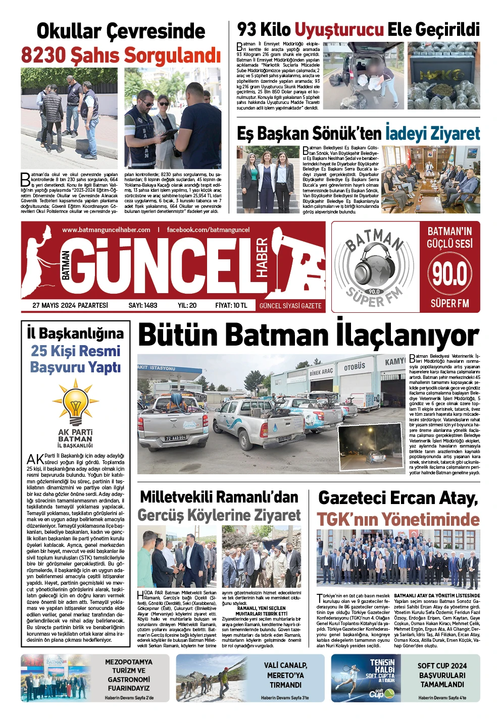 BATMAN GÜNCEL GAZETESİ