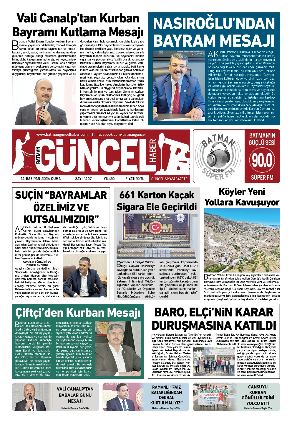 BATMAN GÜNCEL GAZETESİ