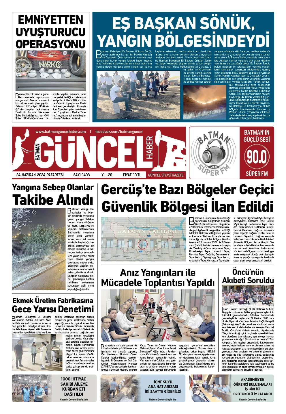 BATMAN GÜNCEL GAZETESİ