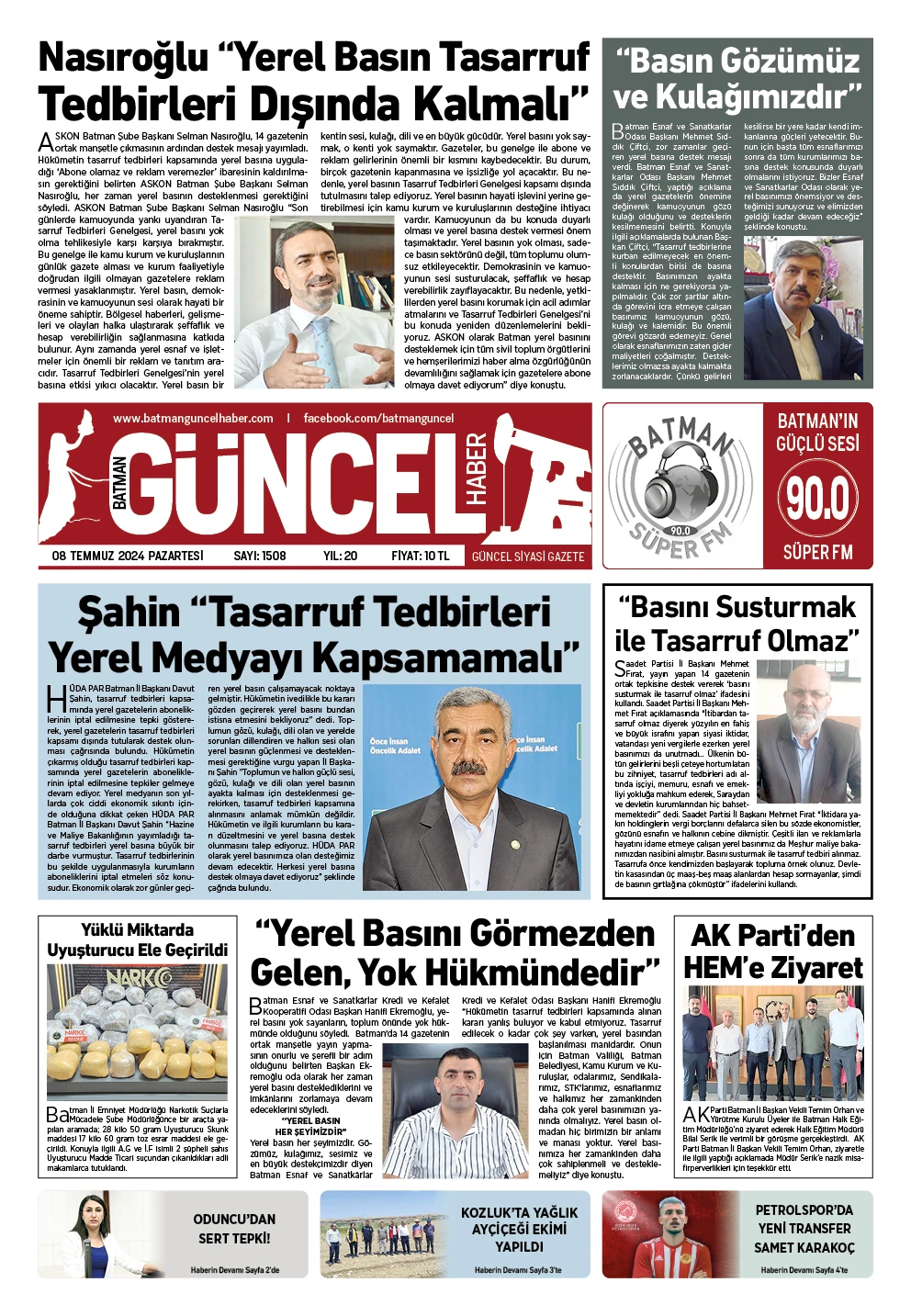 BATMAN GÜNCEL GAZETESİ