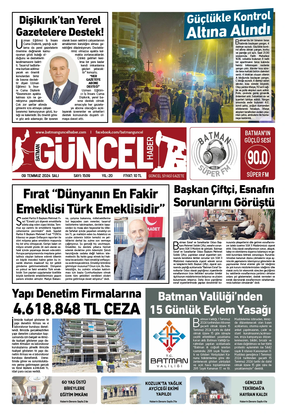 BATMAN GÜNCEL GAZETESİ