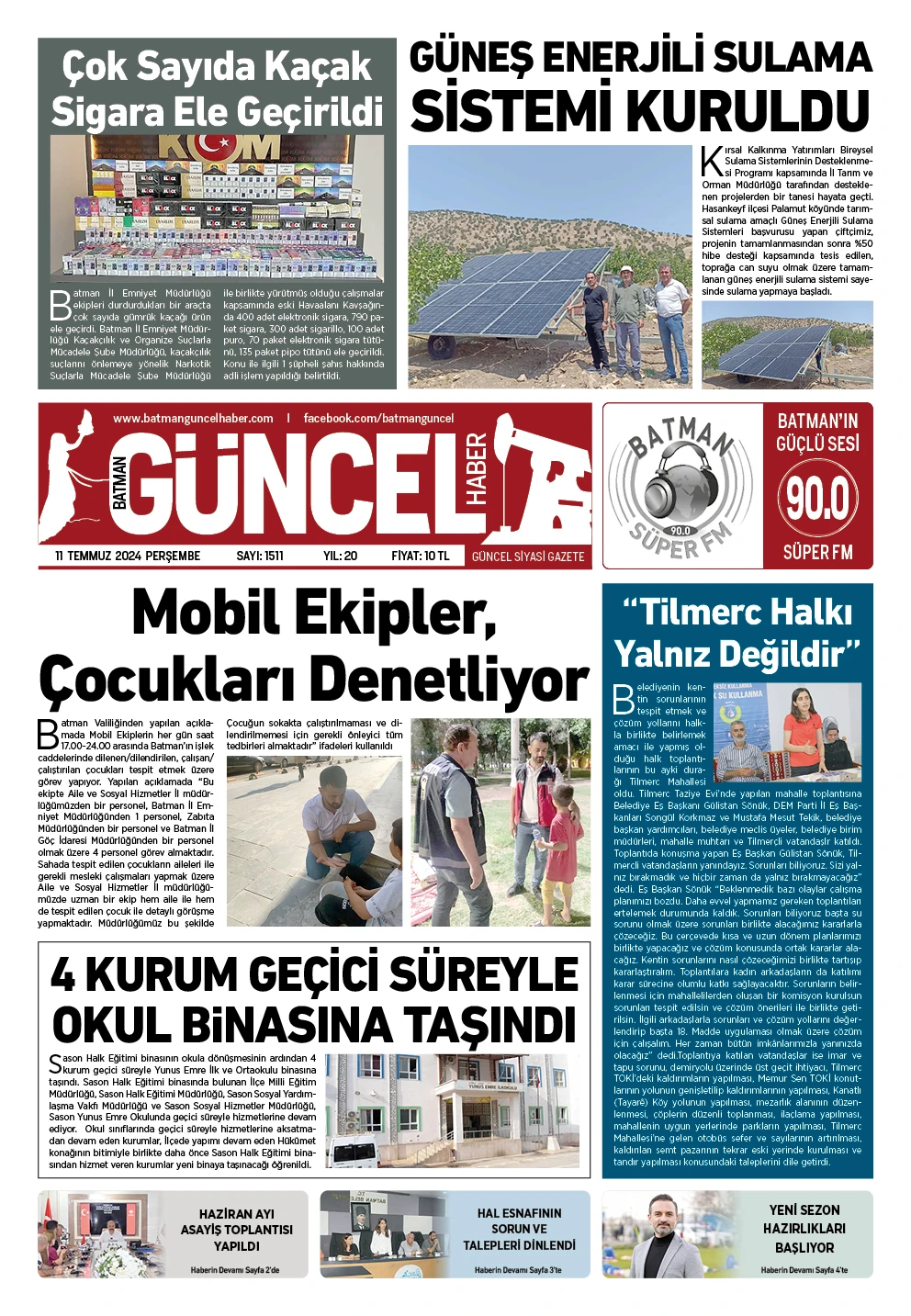 BATMAN GÜNCEL GAZETESİ