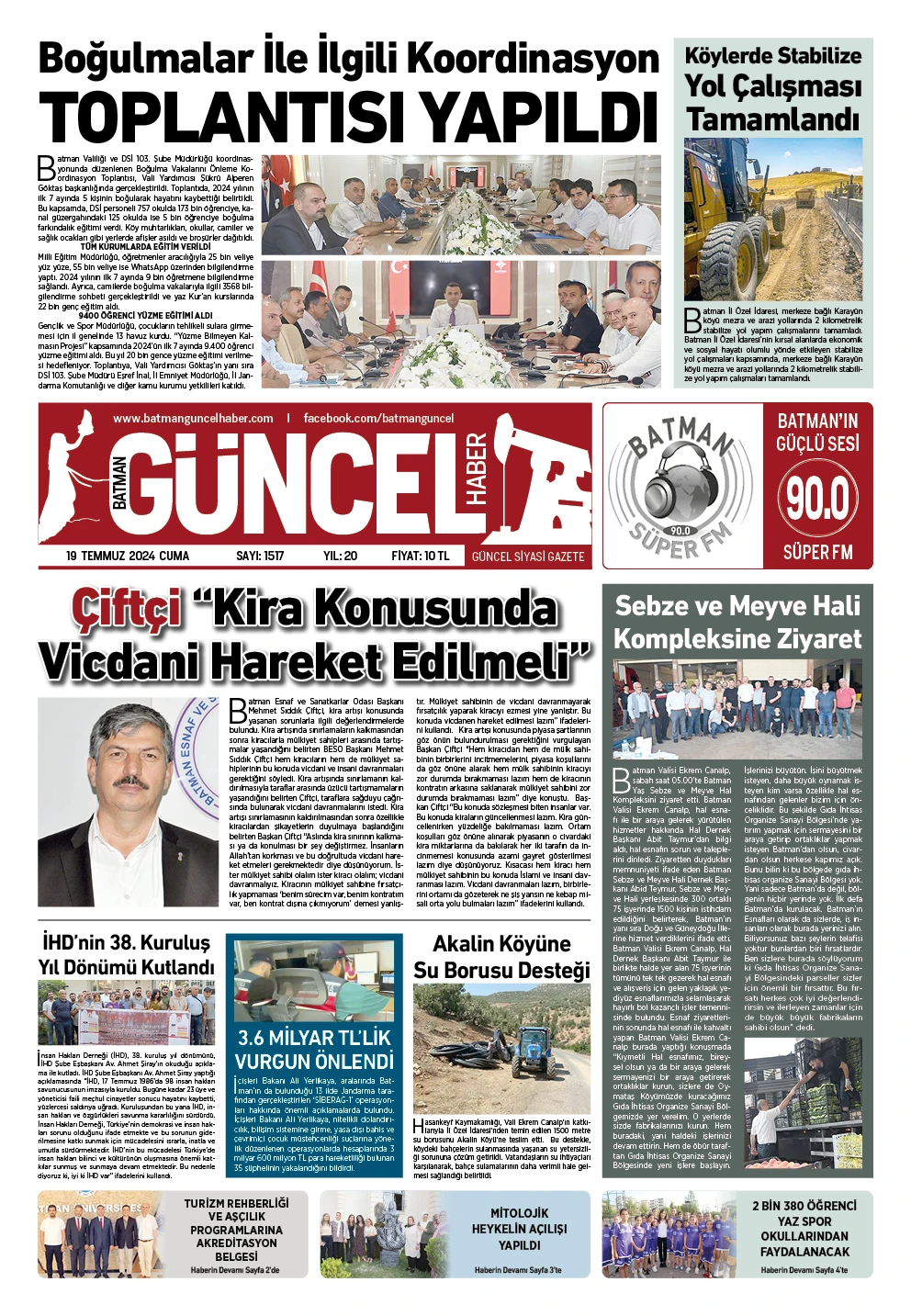 BATMAN GÜNCEL GAZETESİ