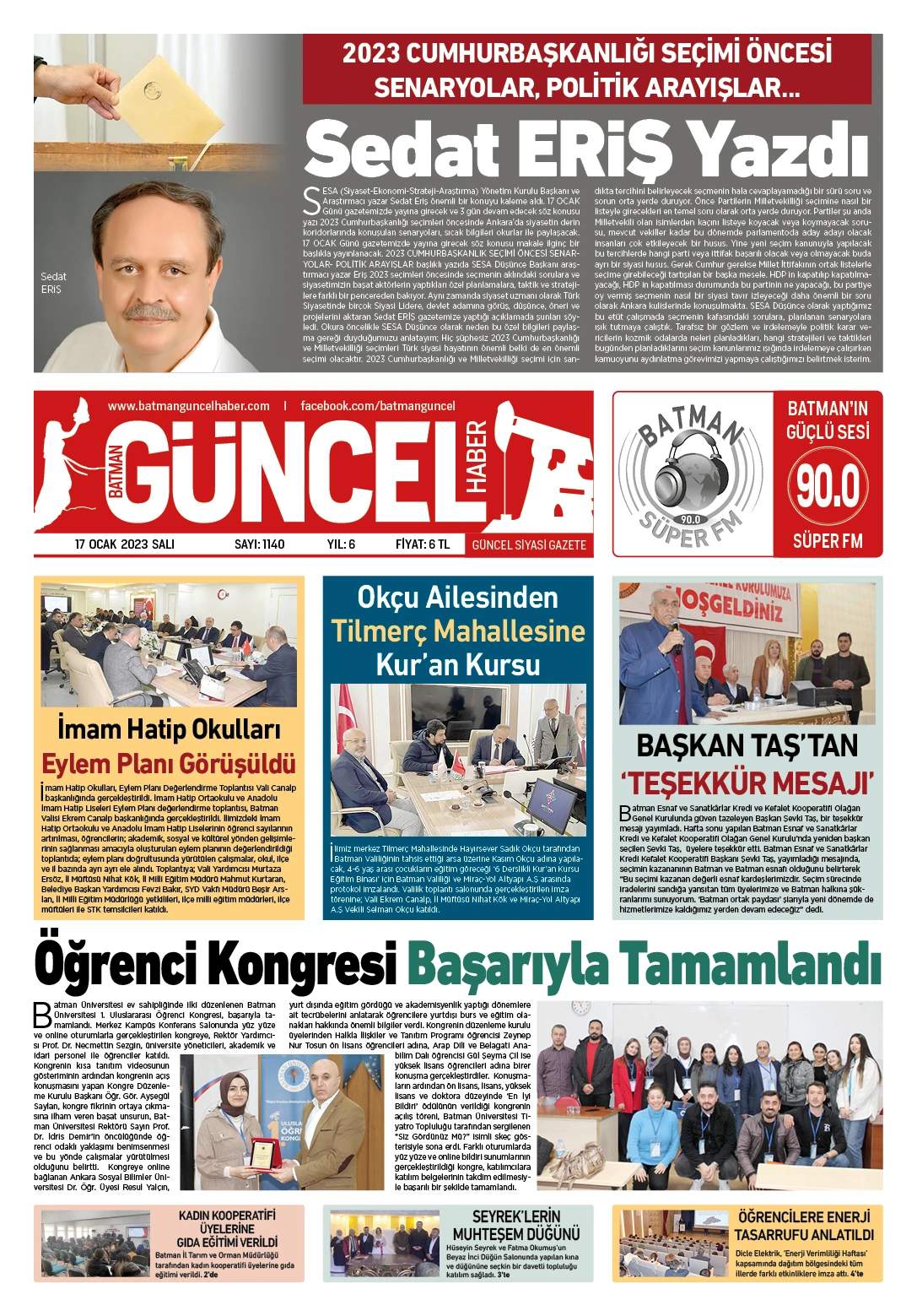 BATMAN GÜNCEL GAZETESİ