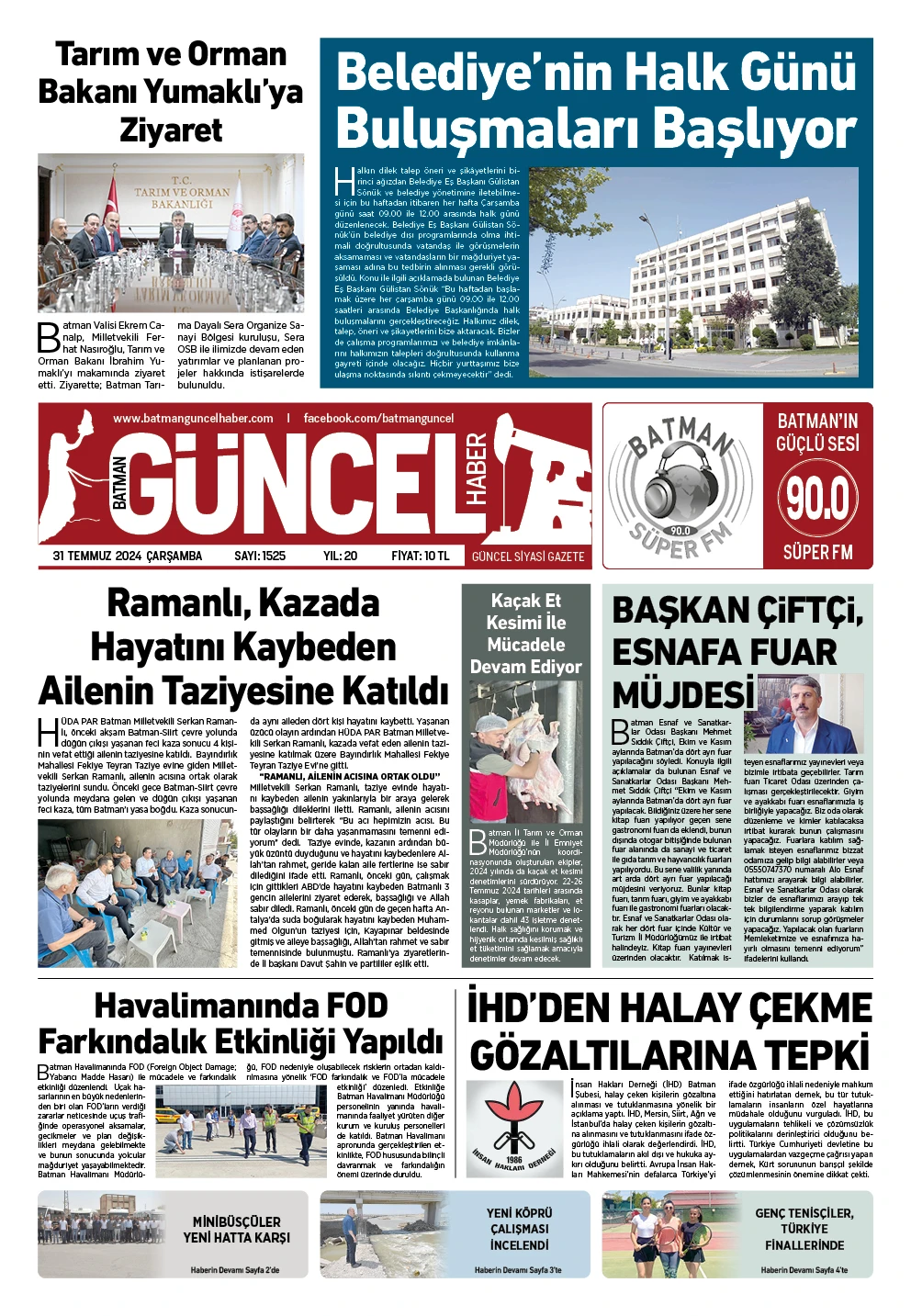 BATMAN GÜNCEL GAZETESİ