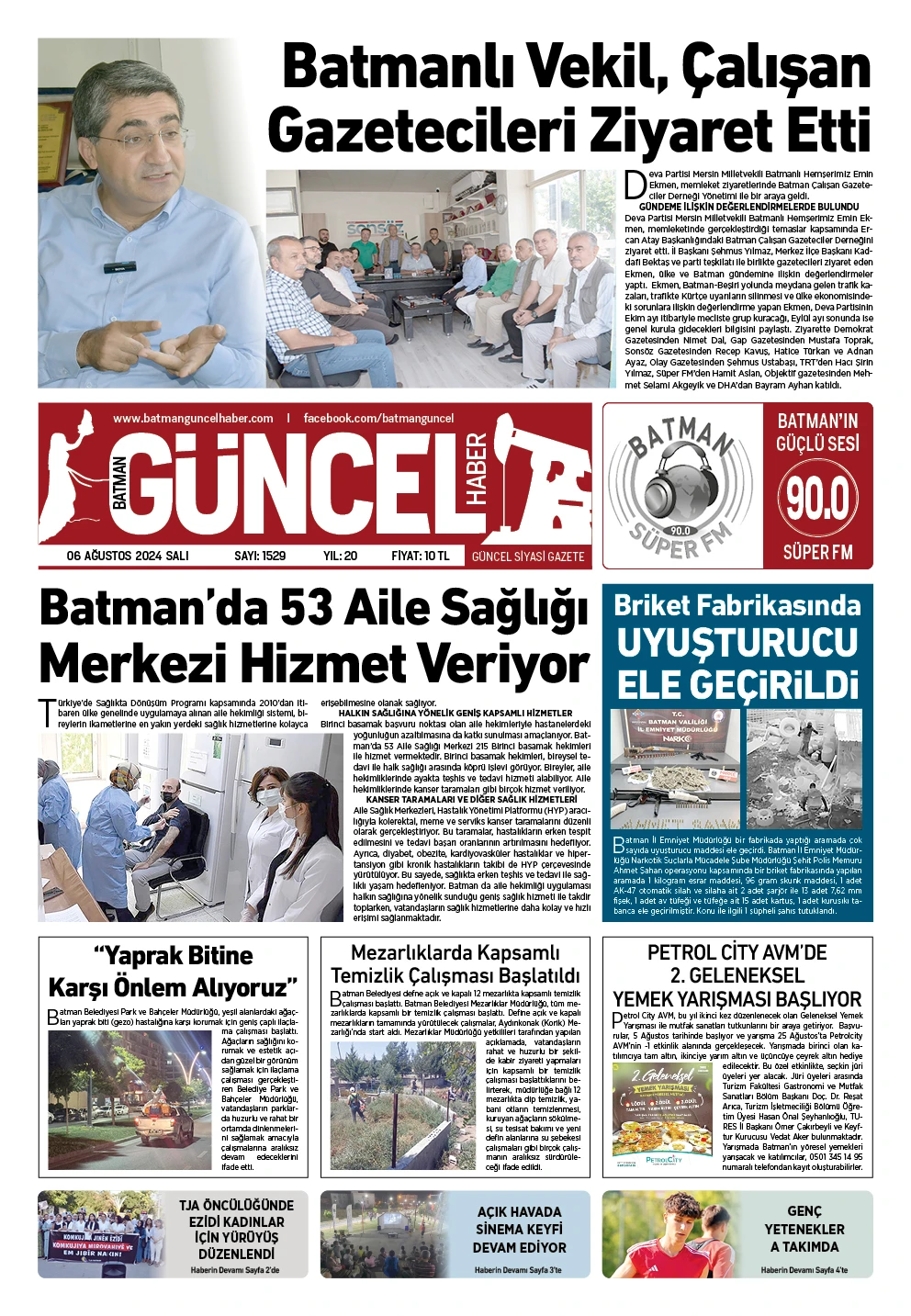BATMAN GÜNCEL GAZETESİ