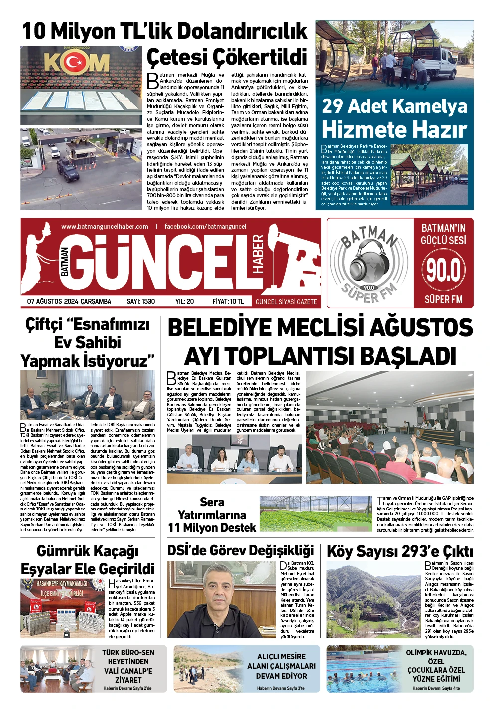 BATMAN GÜNCEL GAZETESİ