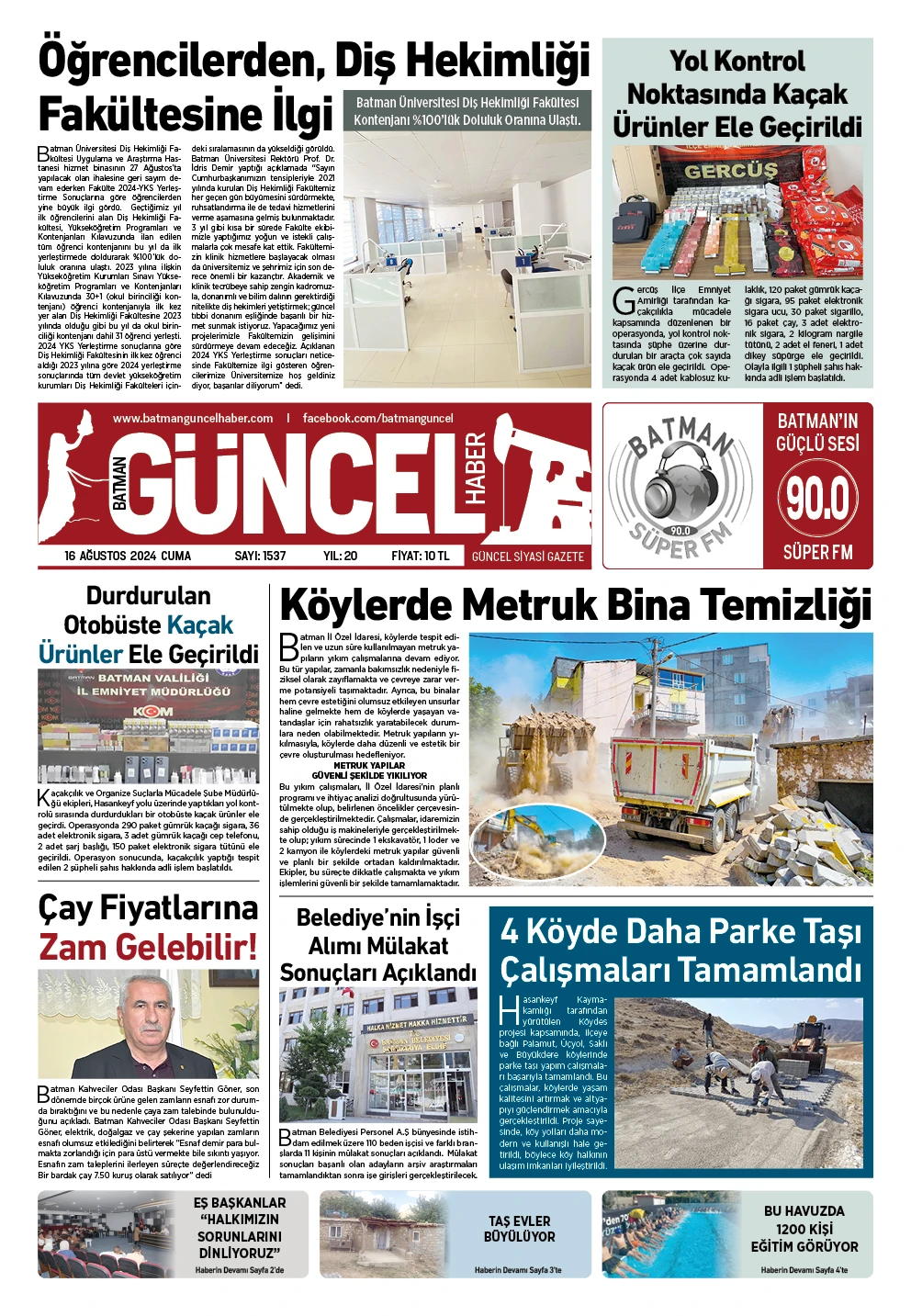 BATMAN GÜNCEL GAZETESİ