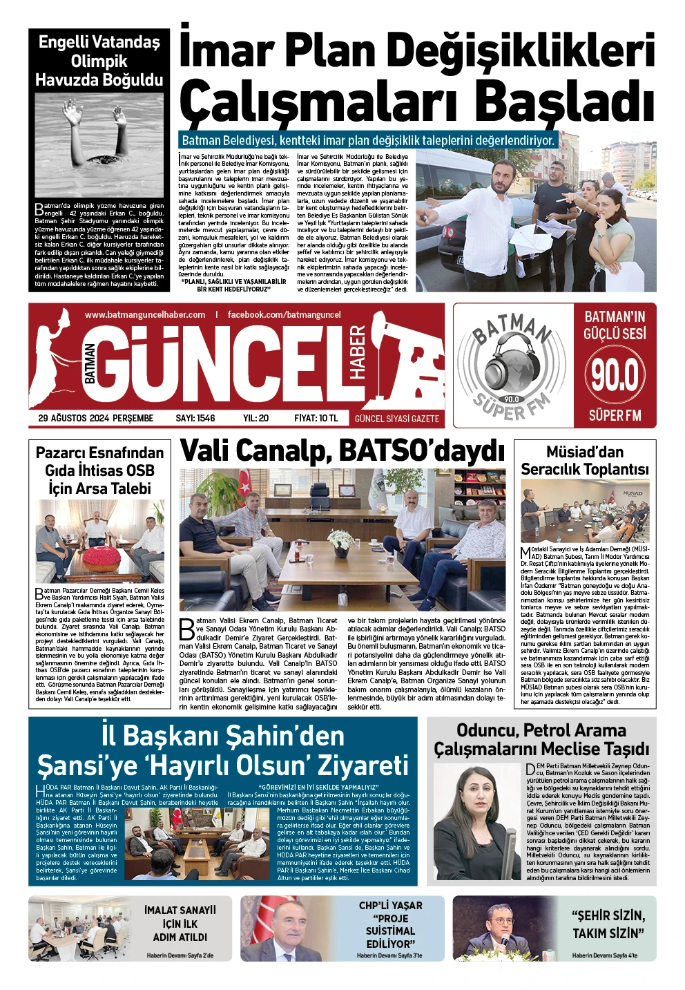 BATMAN GÜNCEL GAZETESİ