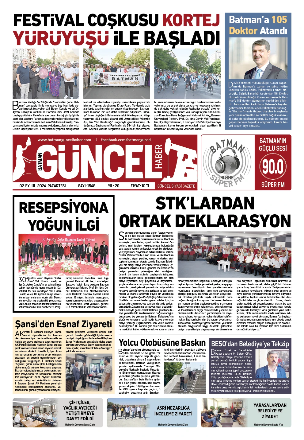 BATMAN GÜNCEL GAZETESİ