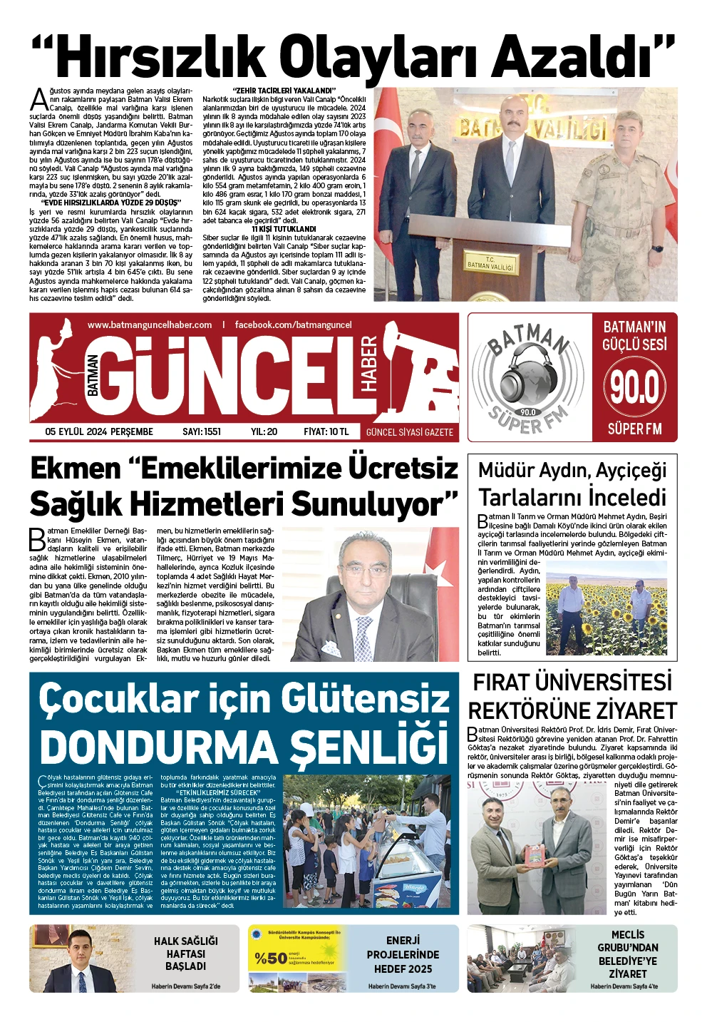 BATMAN GÜNCEL GAZETESİ